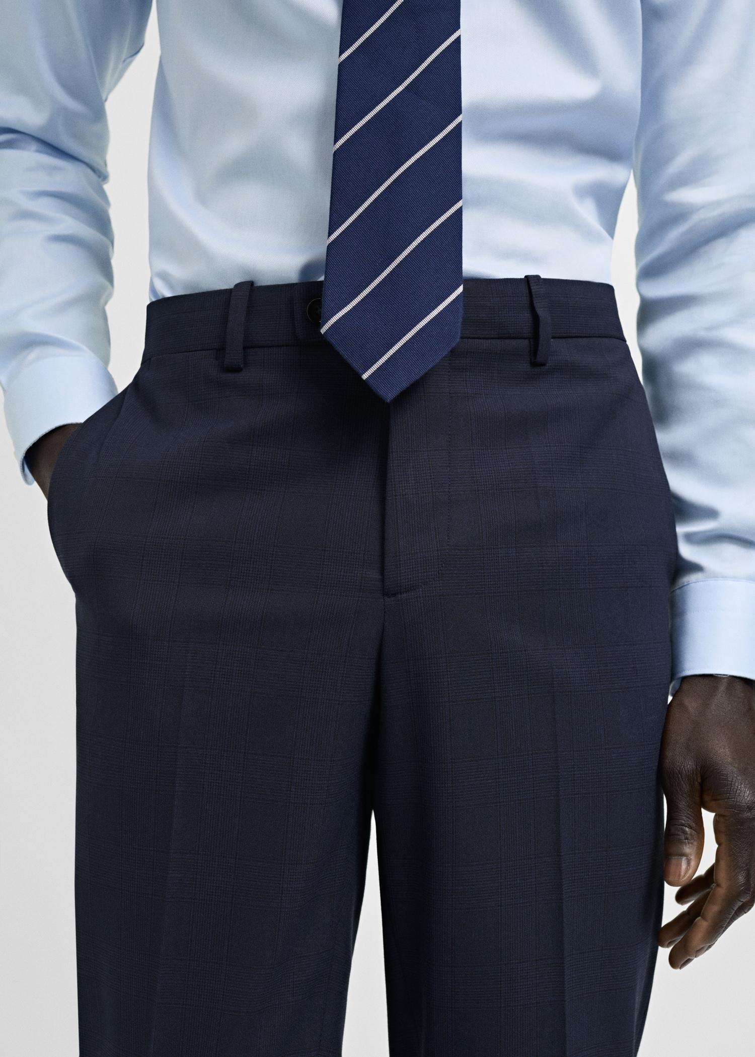 Milan slim-fit suit pants - Men | MANGO USA Product Image