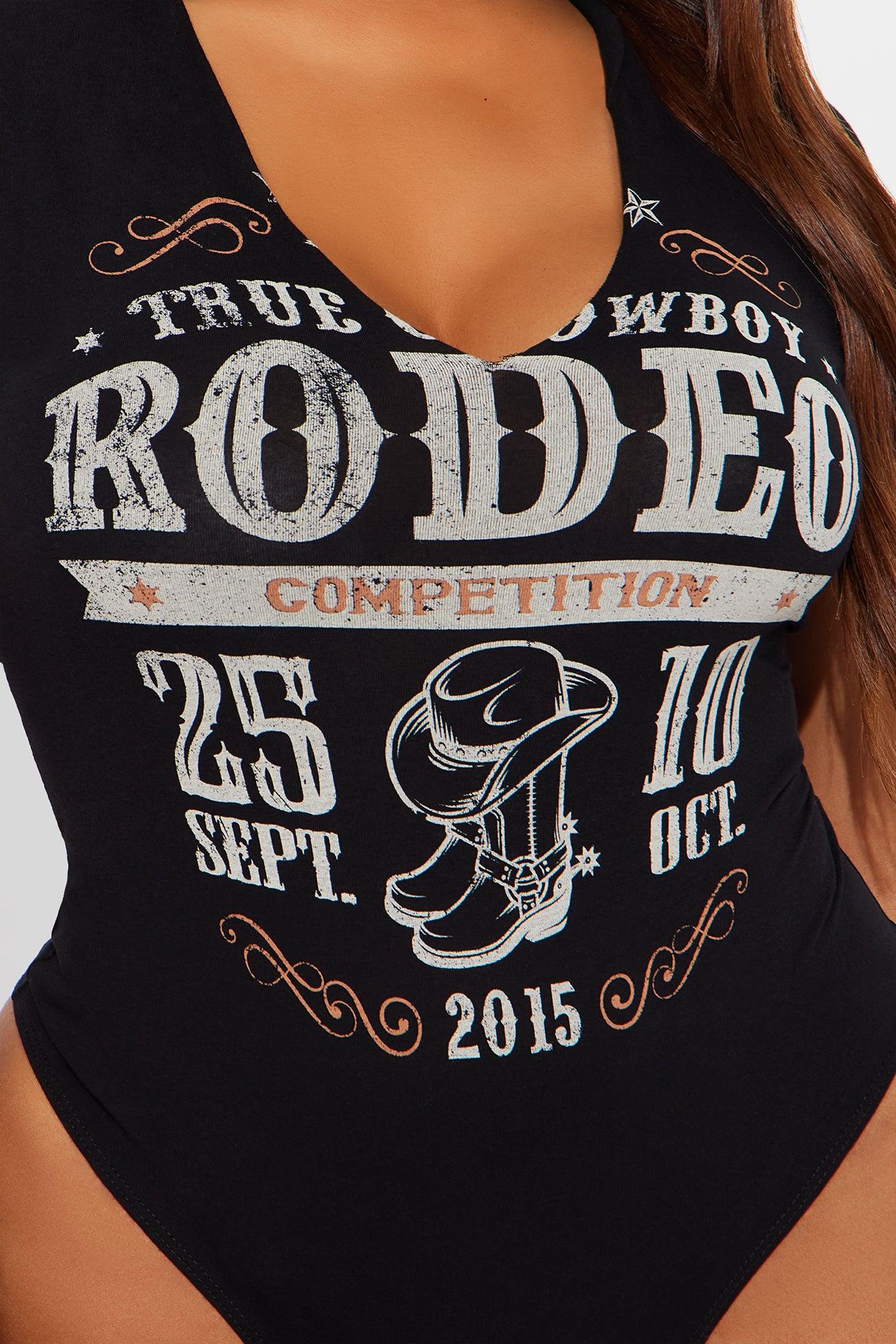Rodeo Remix Bodysuit - Black Female Product Image