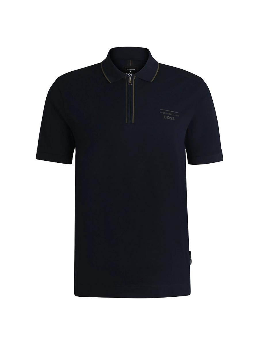 Mens Porsche x Boss Stretch-Cotton Polo Shirt Product Image