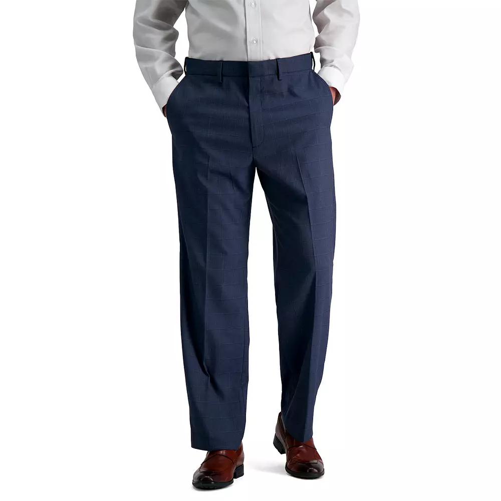Men's Haggar® Premium Classic-Fit Flat-Front Stretch Suit Pants,  Product Image