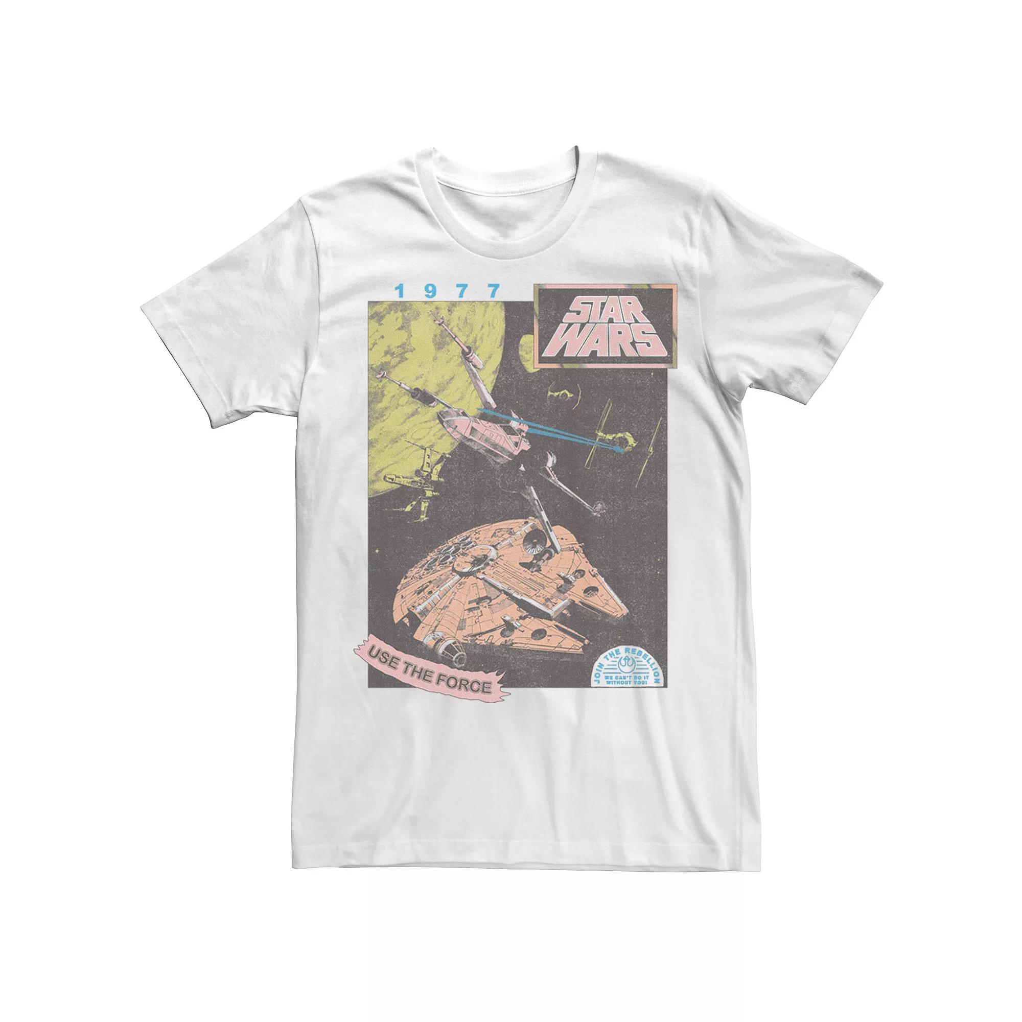 Men's Star Wars Join The Rebellion 1977 Tee,  Product Image