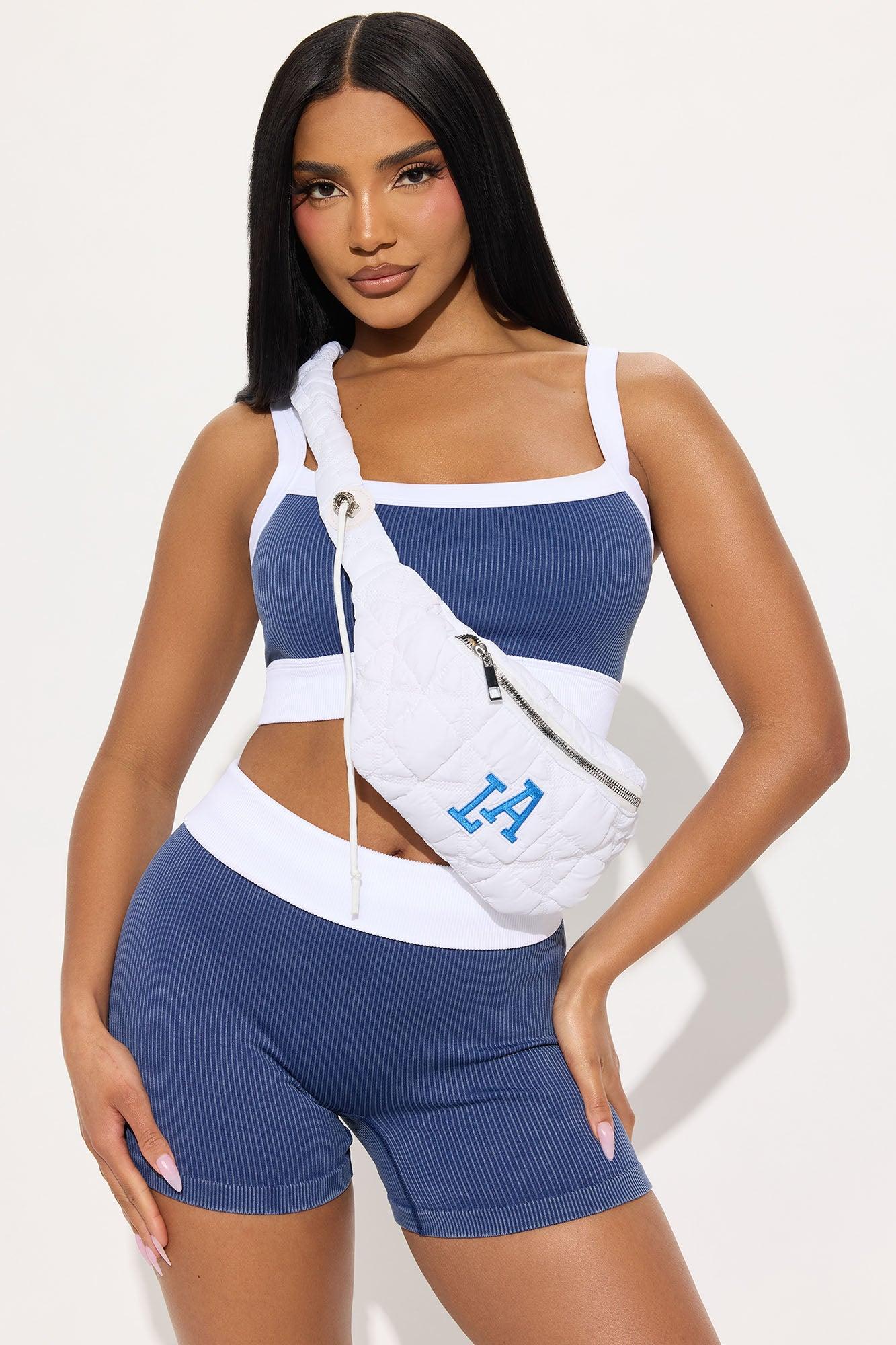 LA's Most Finest Fanny Pack  - White/combo Product Image