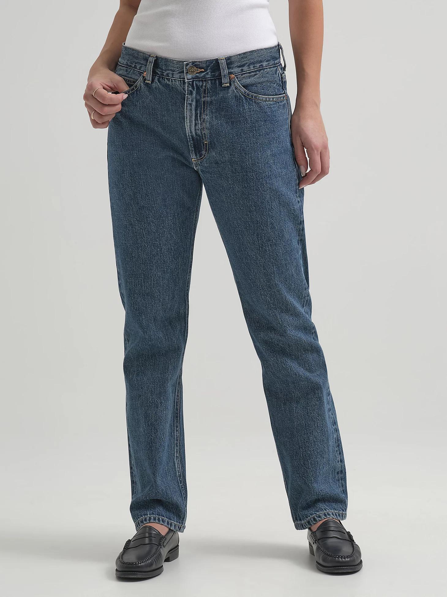 Women's Lee® x J.Crew Vintage Straight Jean | Women's Jeans | Lee® Product Image