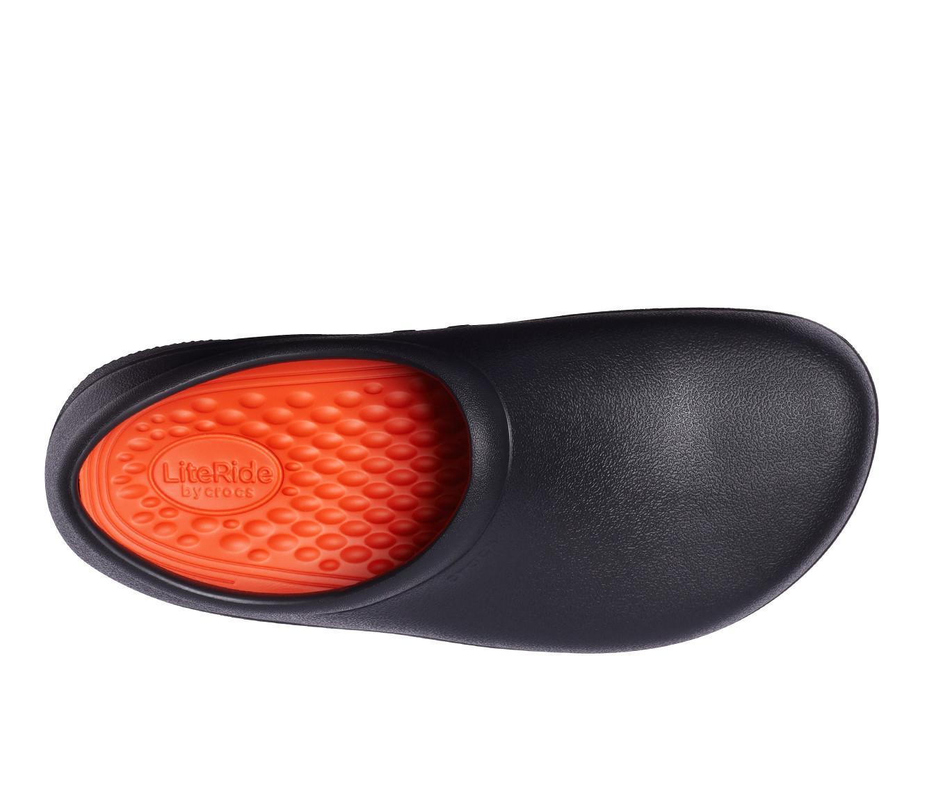 Men's Crocs Work Mens On The Clock Literide Slip On Safety Shoes Product Image
