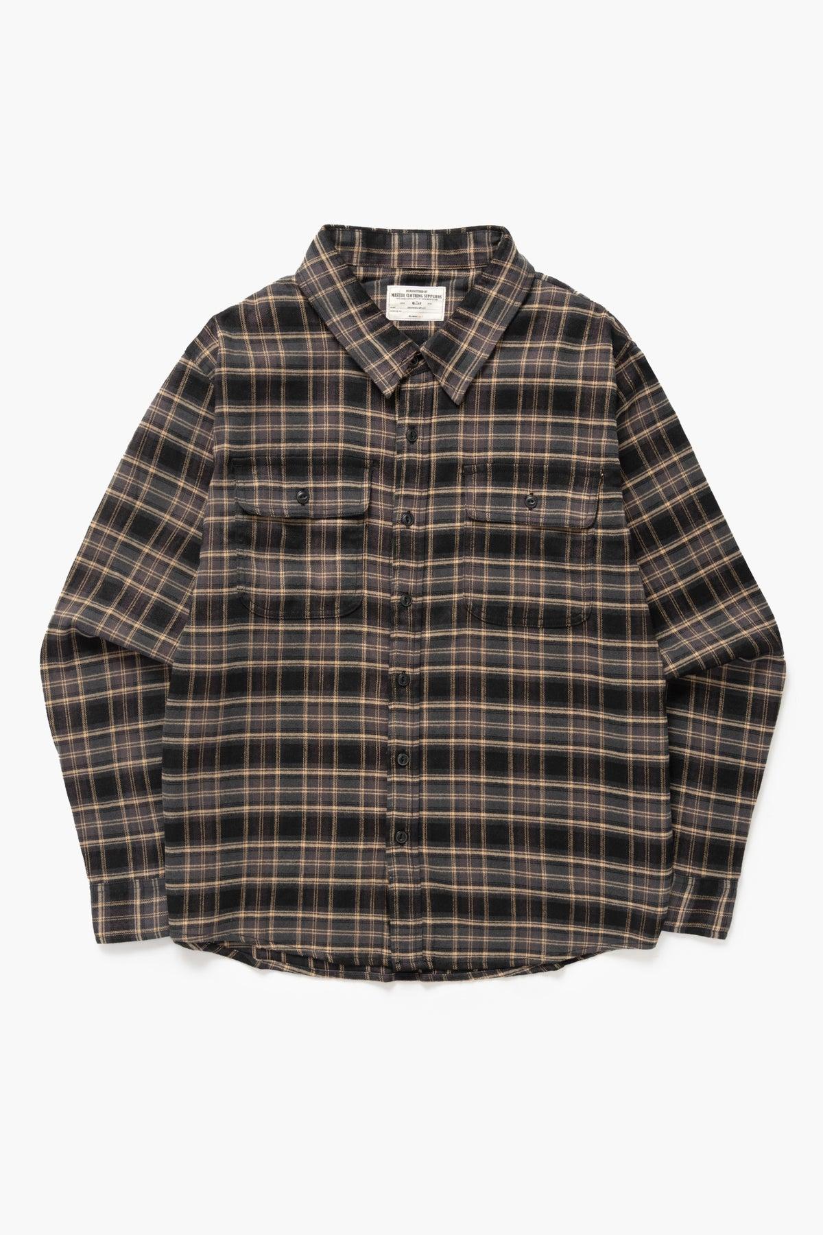 Okonkwo MFG - Plaid Shirt - Grey Product Image