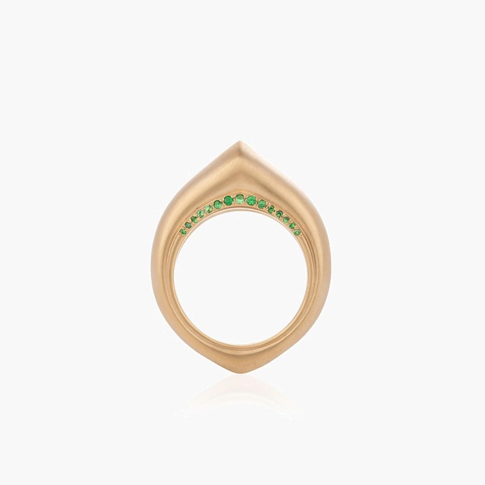 THE ARCH STRIPE BIG RING Product Image