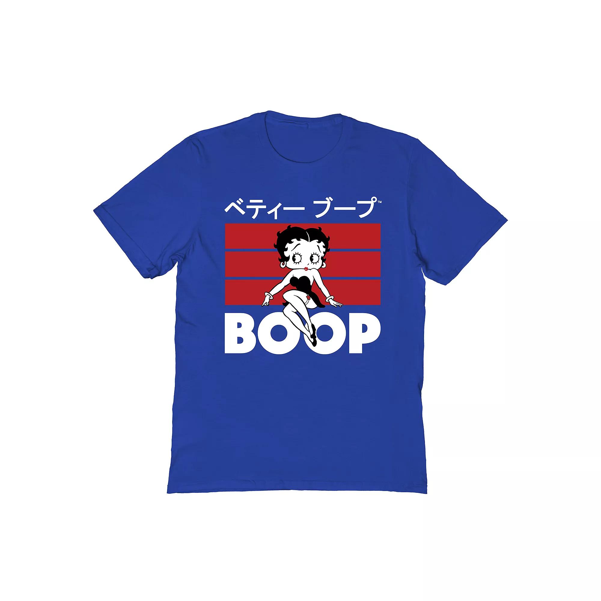 Men's Betty Boop T-Shirt, Size: Large, Royal Product Image