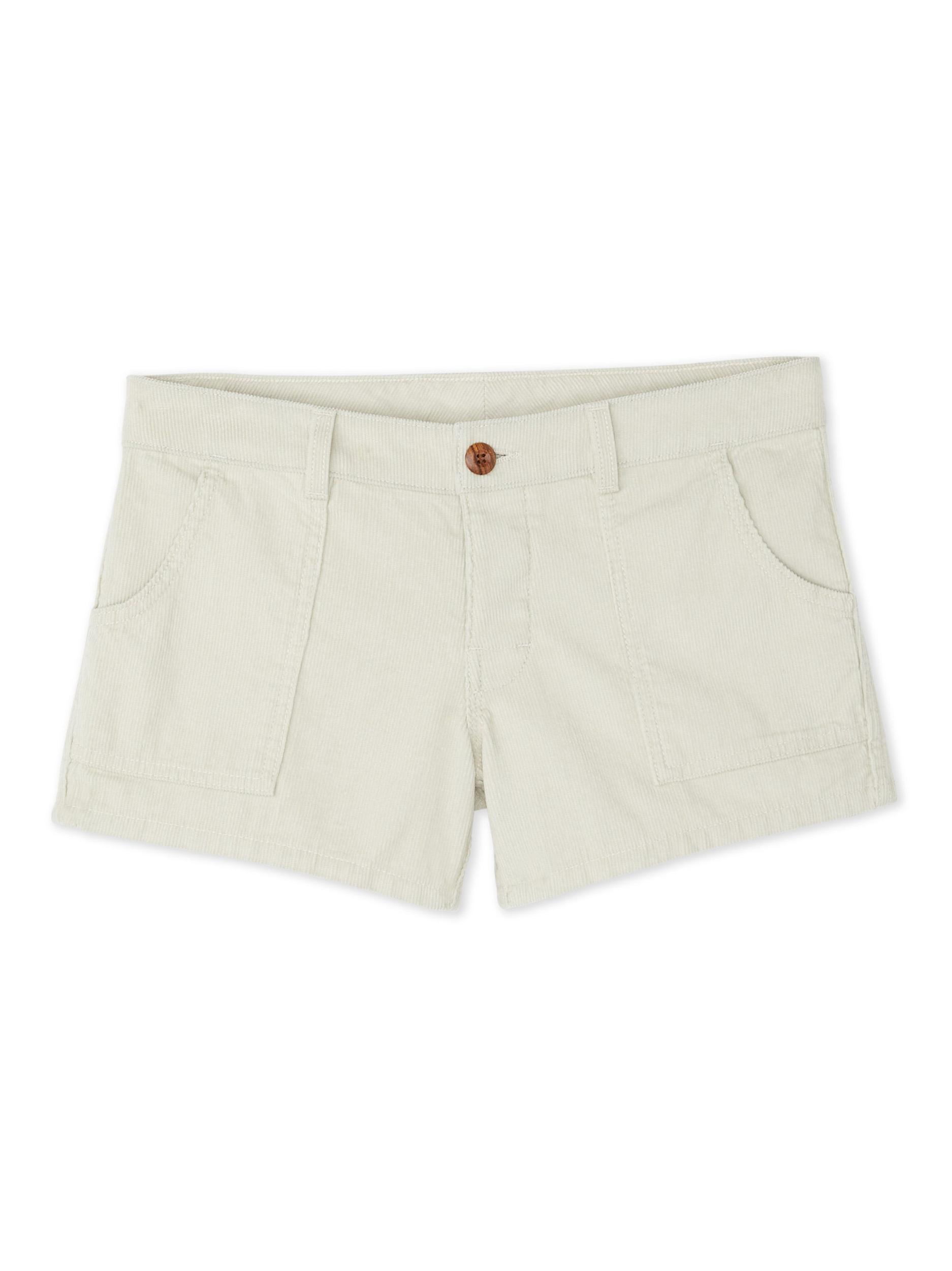 Women's Classic Corduroy Shorts - Light Blue Female Product Image