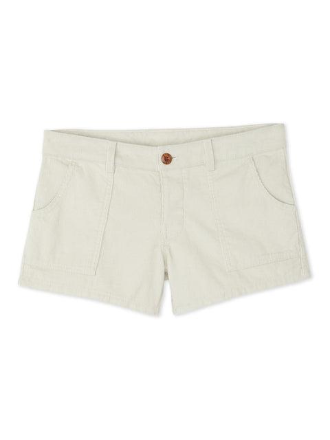 Women's Classic Corduroy Shorts - Light Blue Product Image