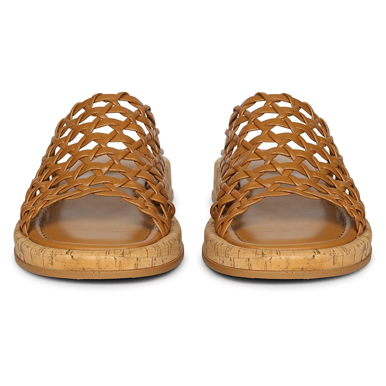 Cloud - Cognac Sandals Product Image