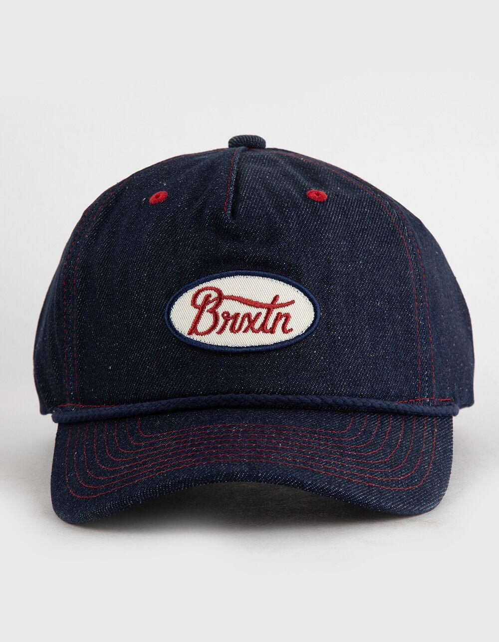 BRIXTON Parsons Netplus MP Snapback Hat - DENIM Product Image