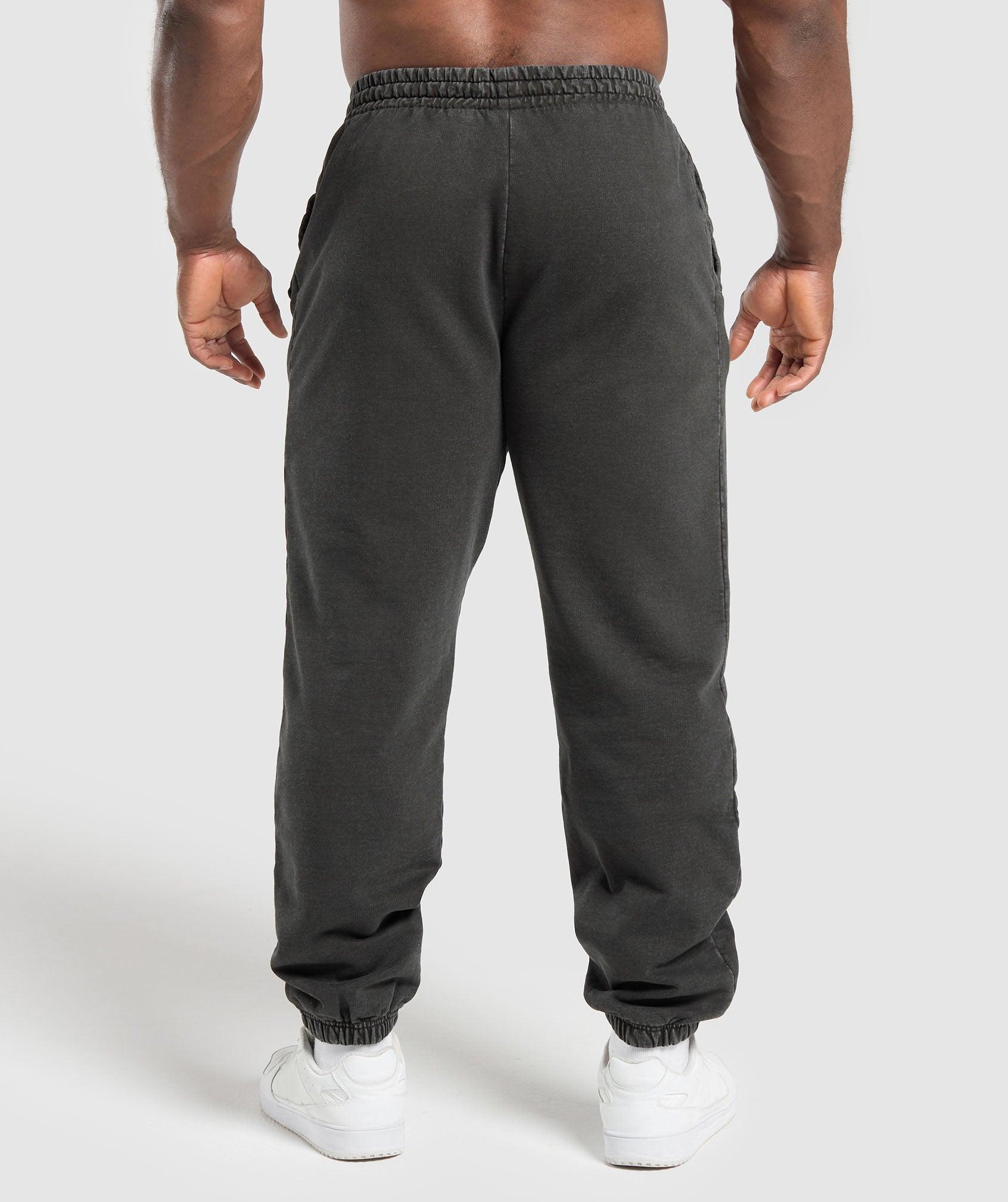 Distressed Graphic Joggers Product Image