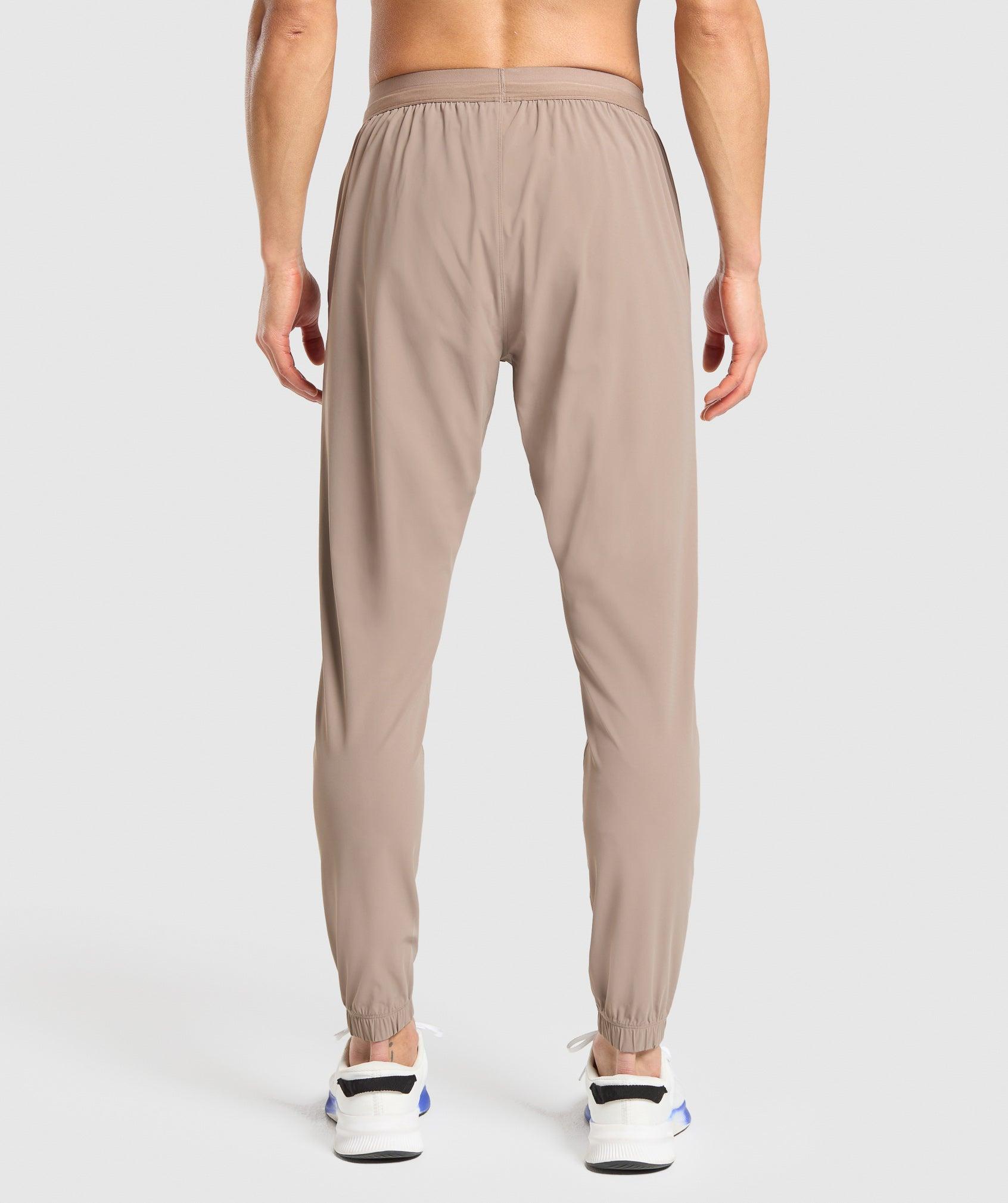 Gymshark Studio Joggers - Lifestyle Brown Male Product Image