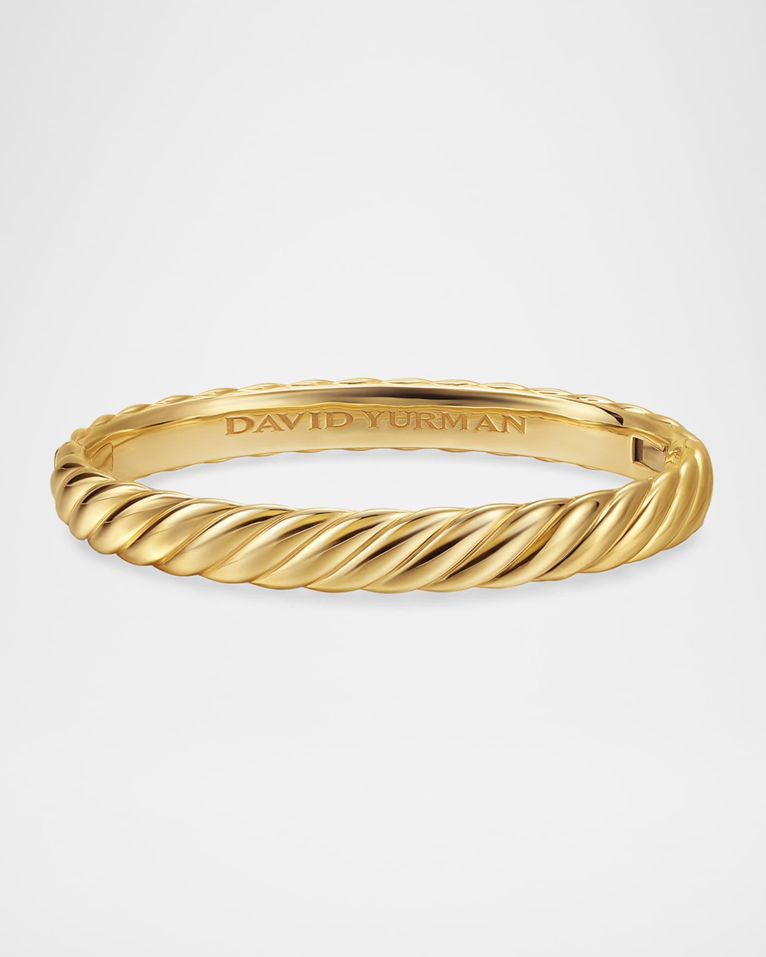 Sculpted Cable Bracelet in 18K Gold, 8mm Product Image