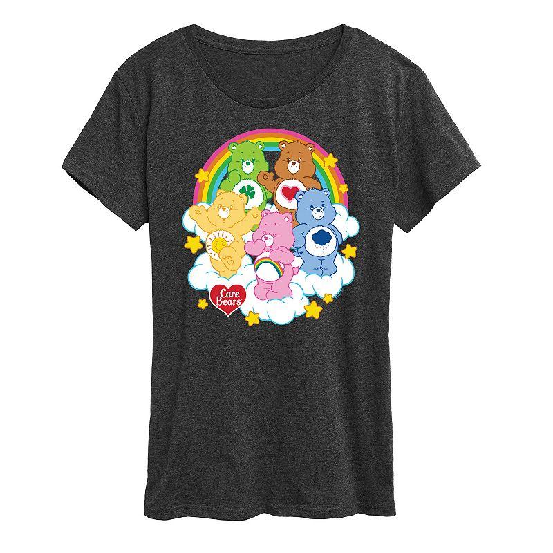 Women's Care Bears Group On Clouds Graphic Tee, Girl's,  Product Image