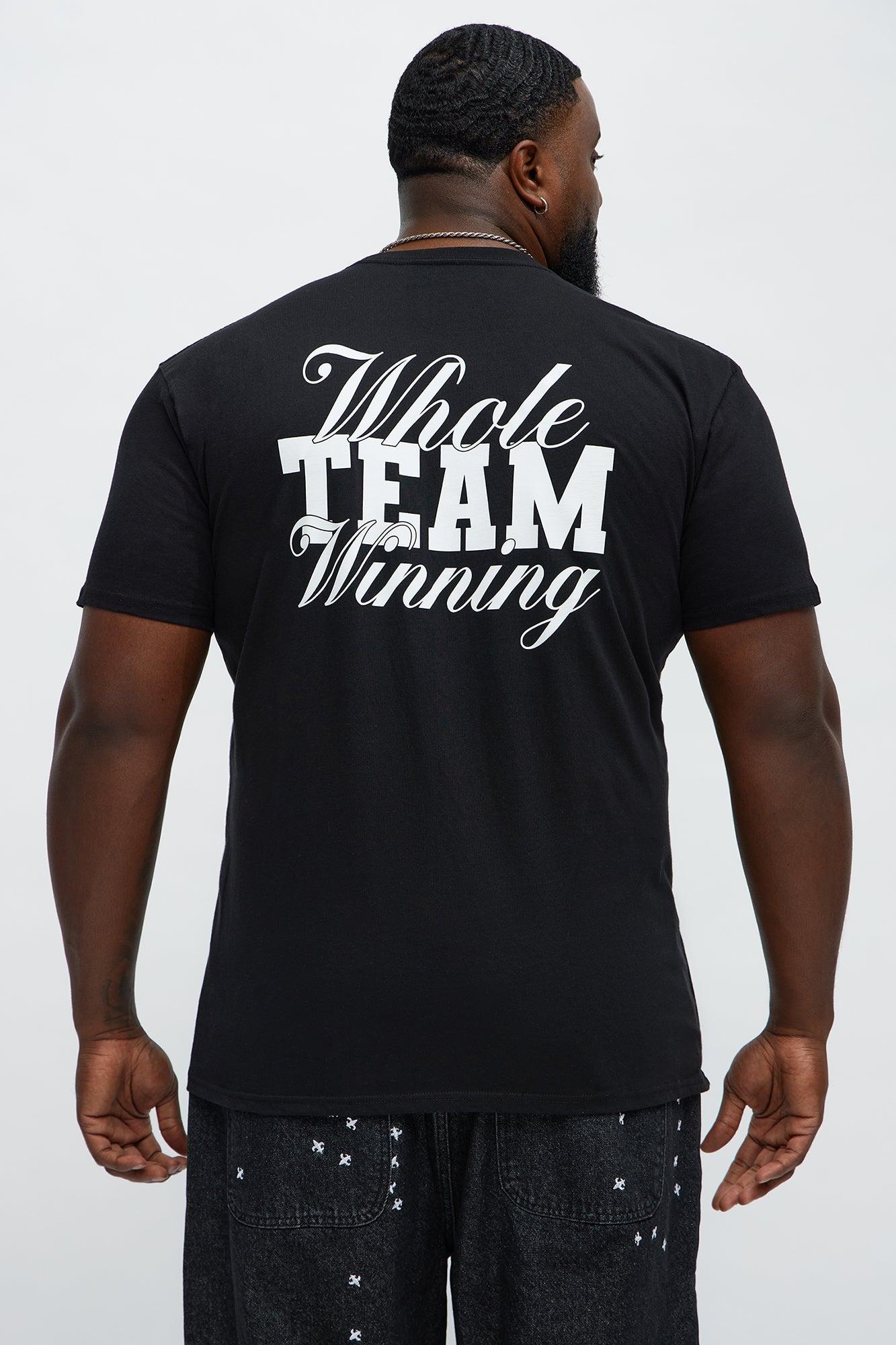 Whole Team Winning Short Sleeve Tee - Black Male Product Image