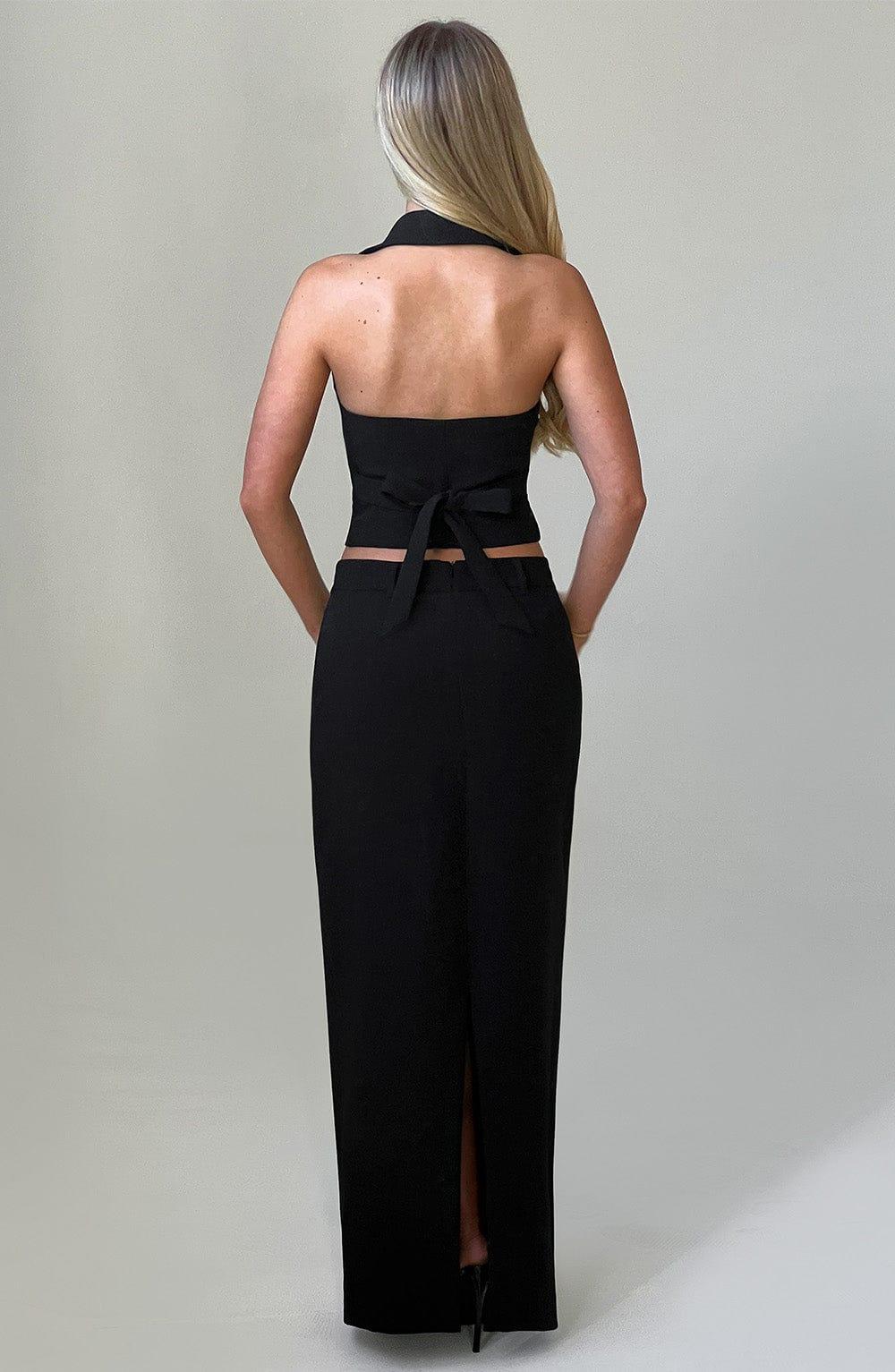 Piper Maxi Skirt - Black Product Image