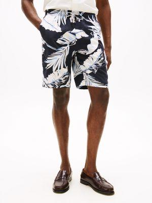 Relaxed Fit 7" Banana Leaf Print Short Product Image