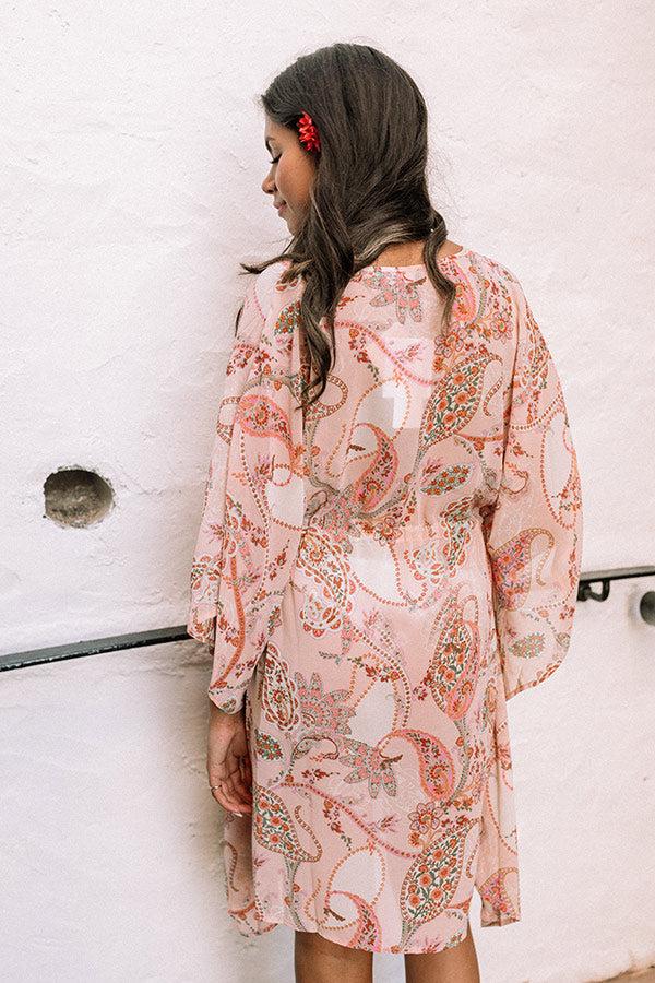 Sitting By The Water Paisley Dress Product Image