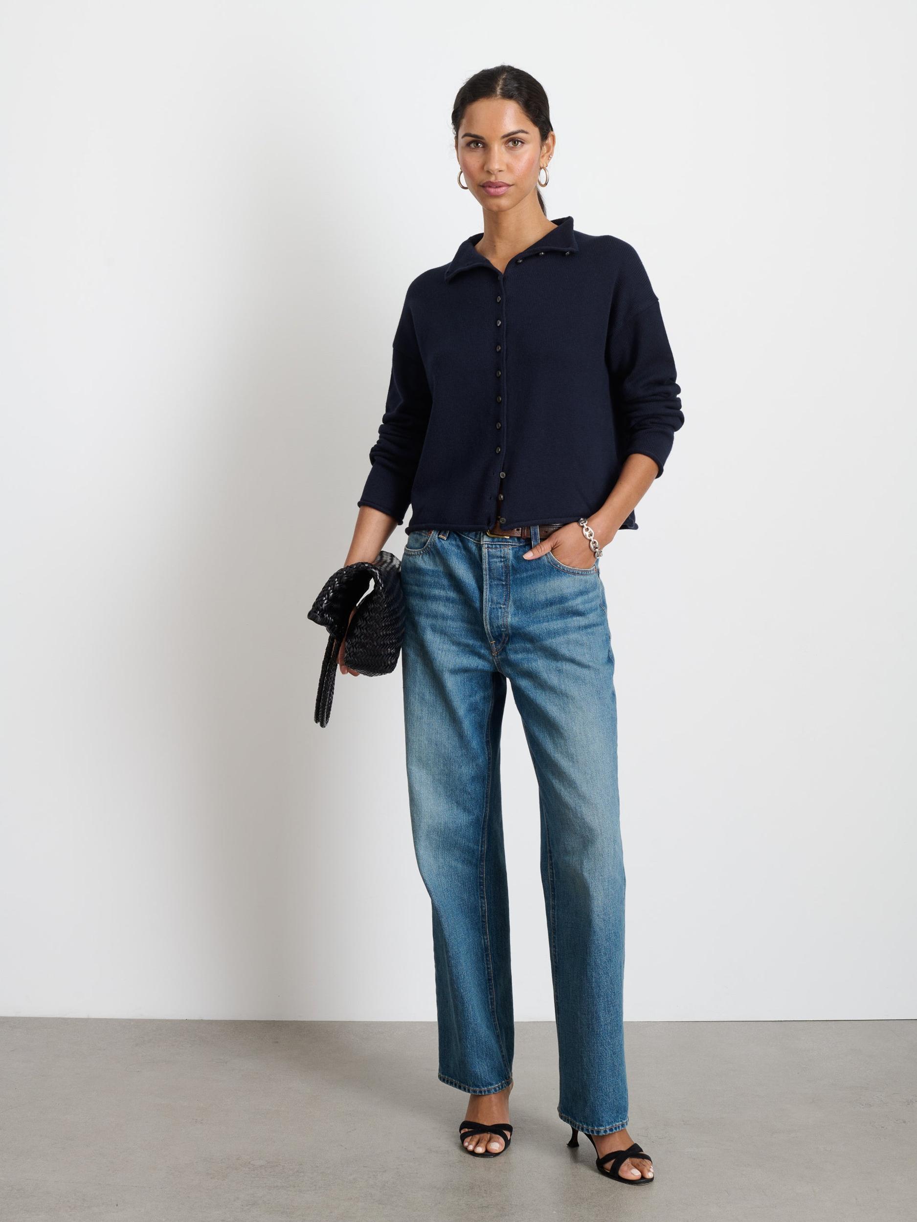 Taylor Cardigan In Cotton Cashmere Product Image