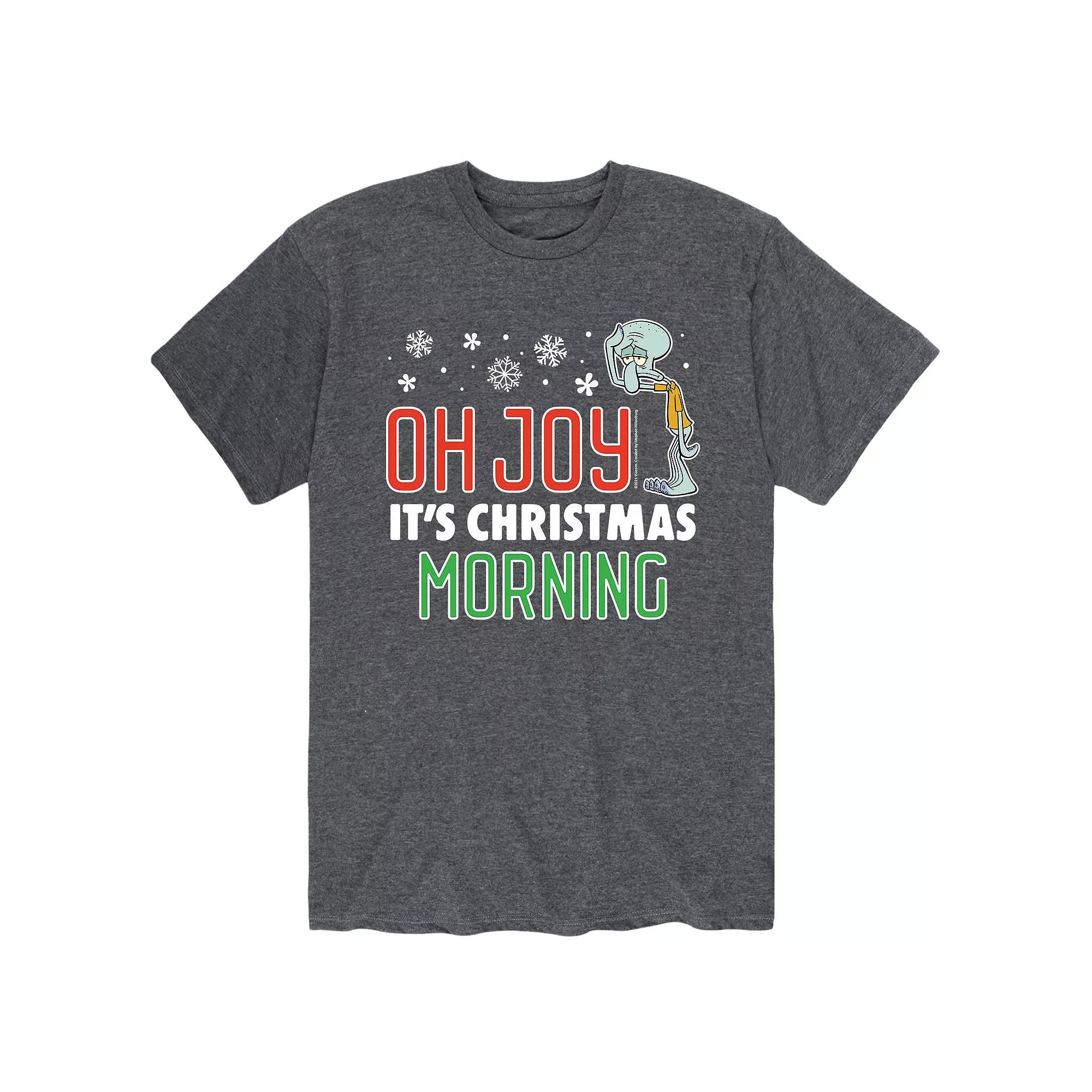 Men's SpongeBob SquarePants Squidward Joy Tee,  Product Image