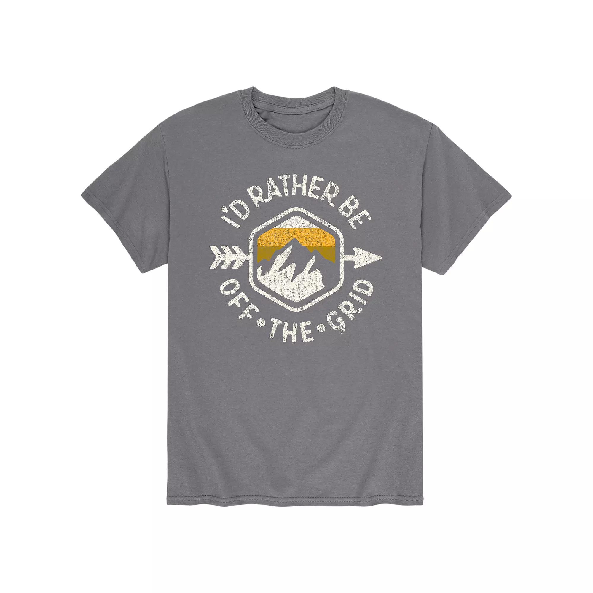 Men's Rather Be Off Grid Tee,  Product Image