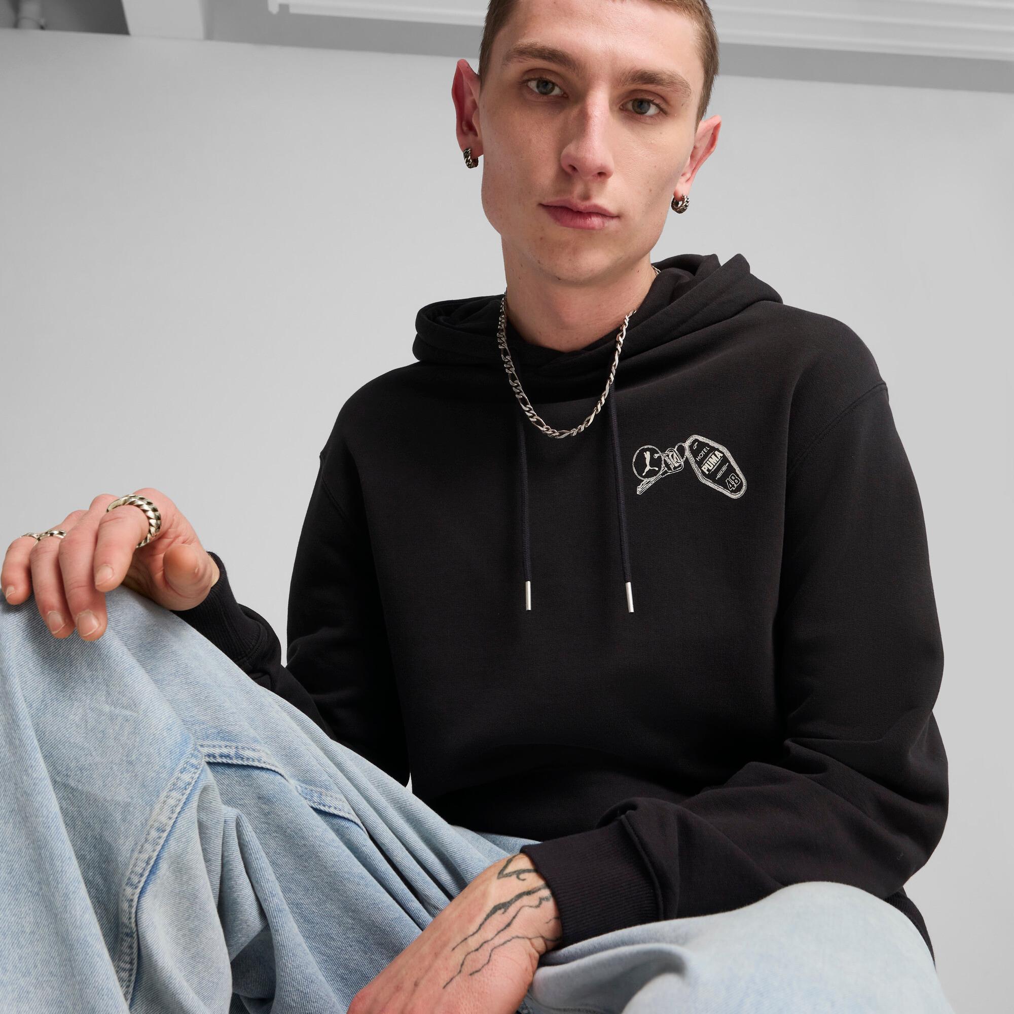 GRAPHICS PUMA Hotel Men's Hoodie Product Image