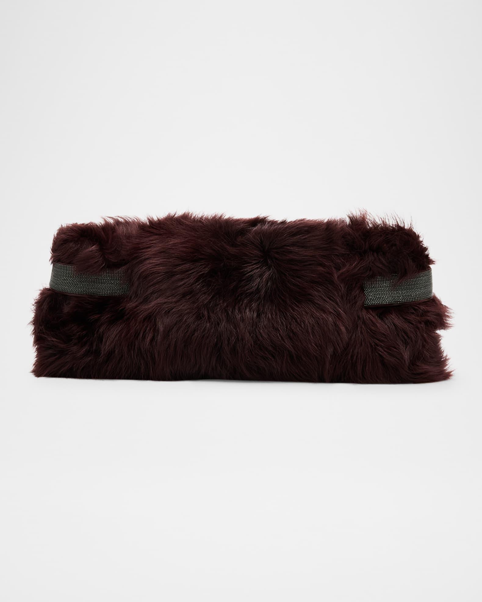 Essence Capretta Faux Fur Clutch Bag Product Image
