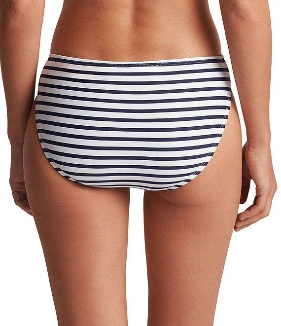 Lauren Ralph Lauren Lux Stripe Hipster Swim Bottom Product Image