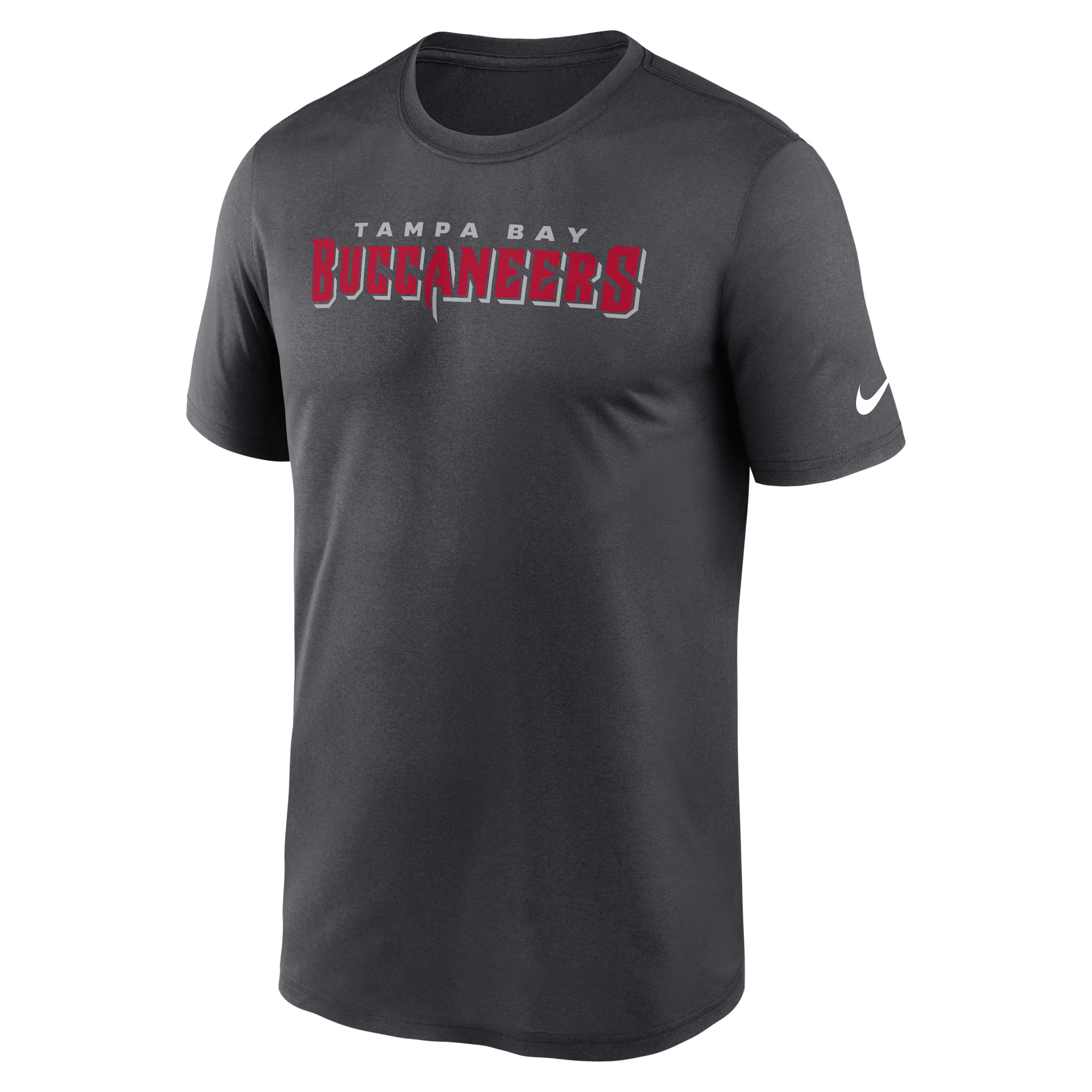 Tampa Bay Buccaneers Primetime Legend Wordmark Nike Men's Dri-FIT NFL T-Shirt Product Image