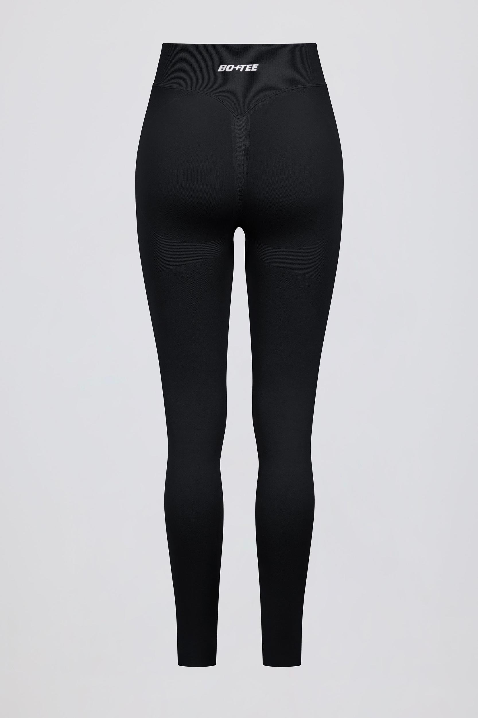 Define Luxe High-Waist Leggings in Black Product Image