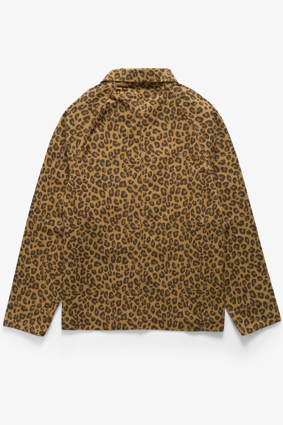 Patterned Front Of House Jacket - Brown Leopard Product Image