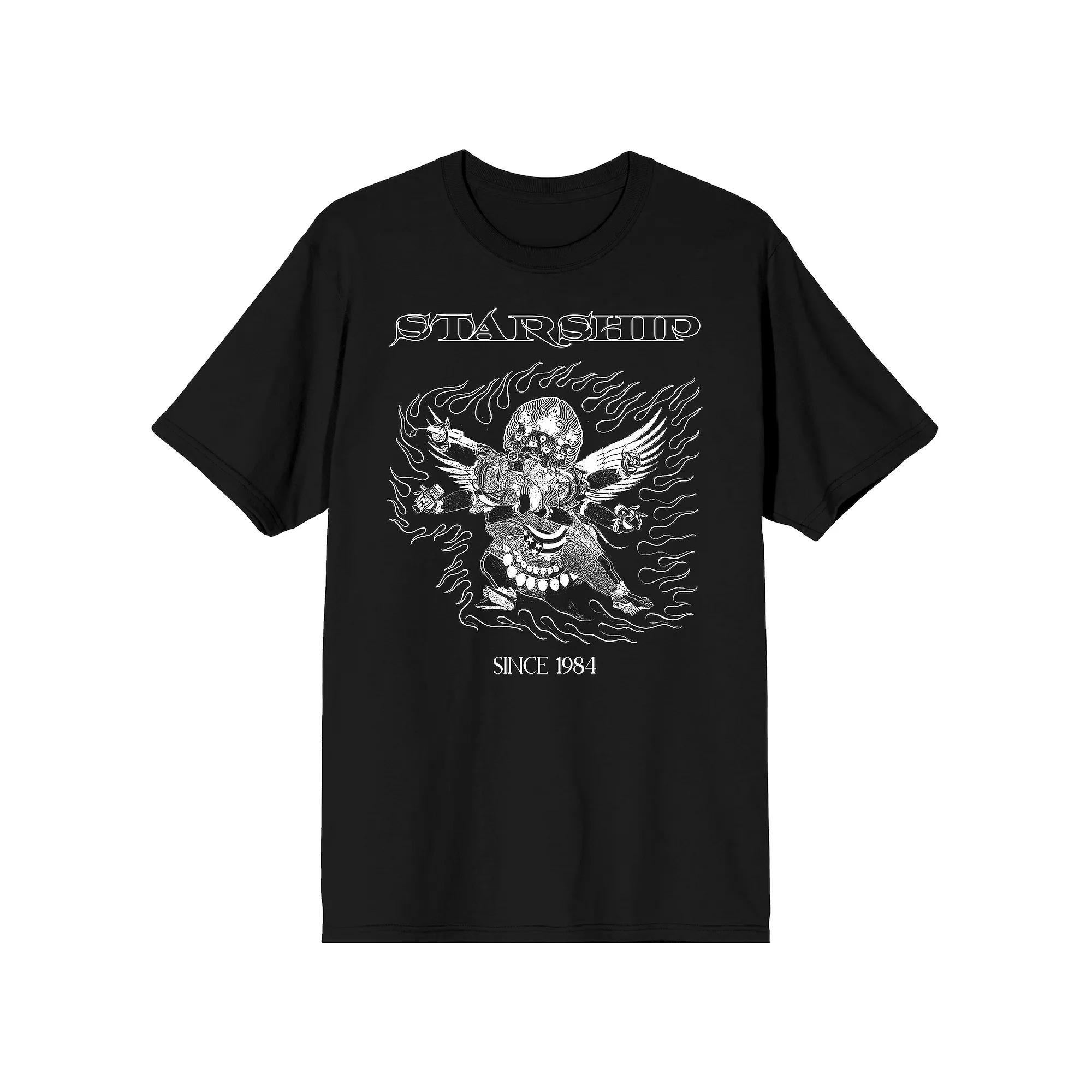 Men's Starship Greatest Hits Cover Short Sleeve Graphic Tee,  Product Image