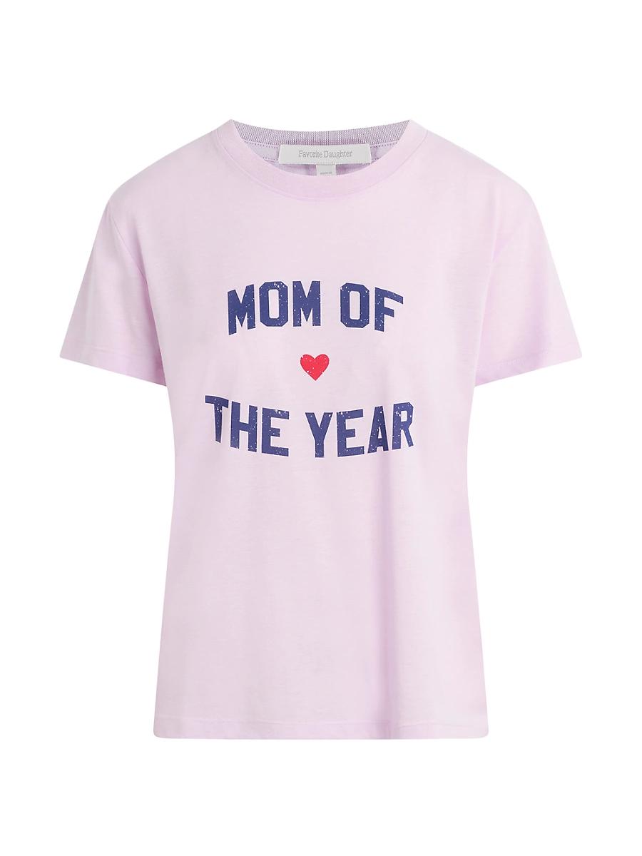 Womens Mom Of The Year Crewneck T-Shirt Product Image