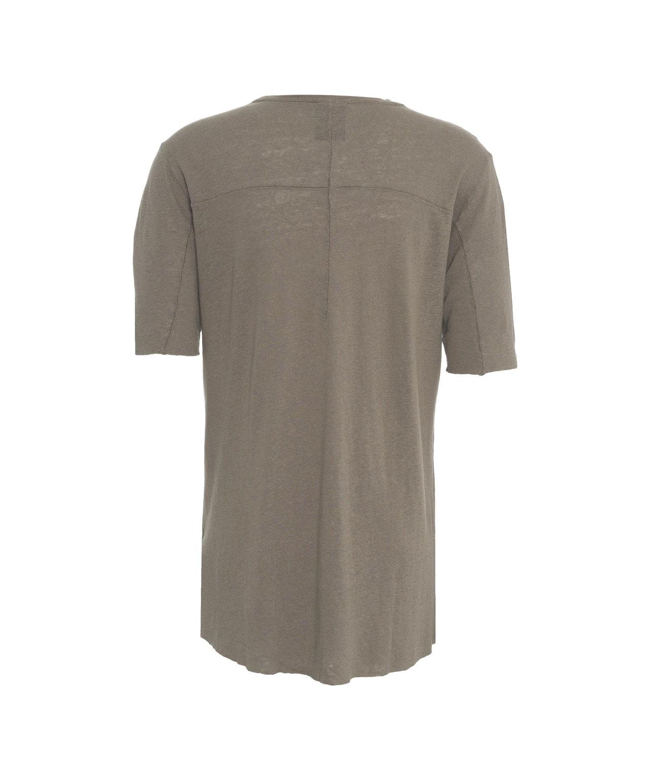 T-shirt in linen blend Product Image