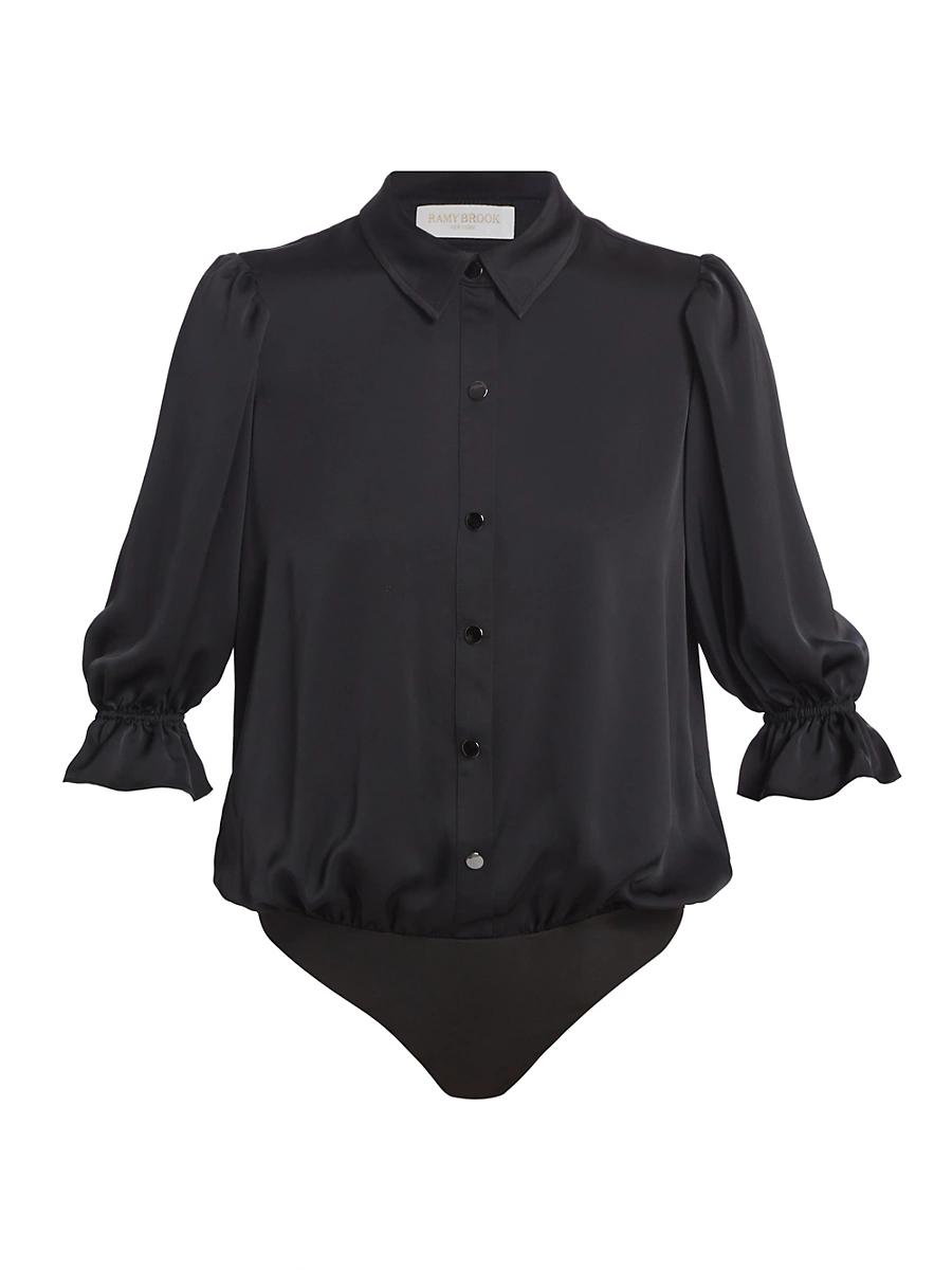 Womens Dina Button-Front Bodysuit Product Image