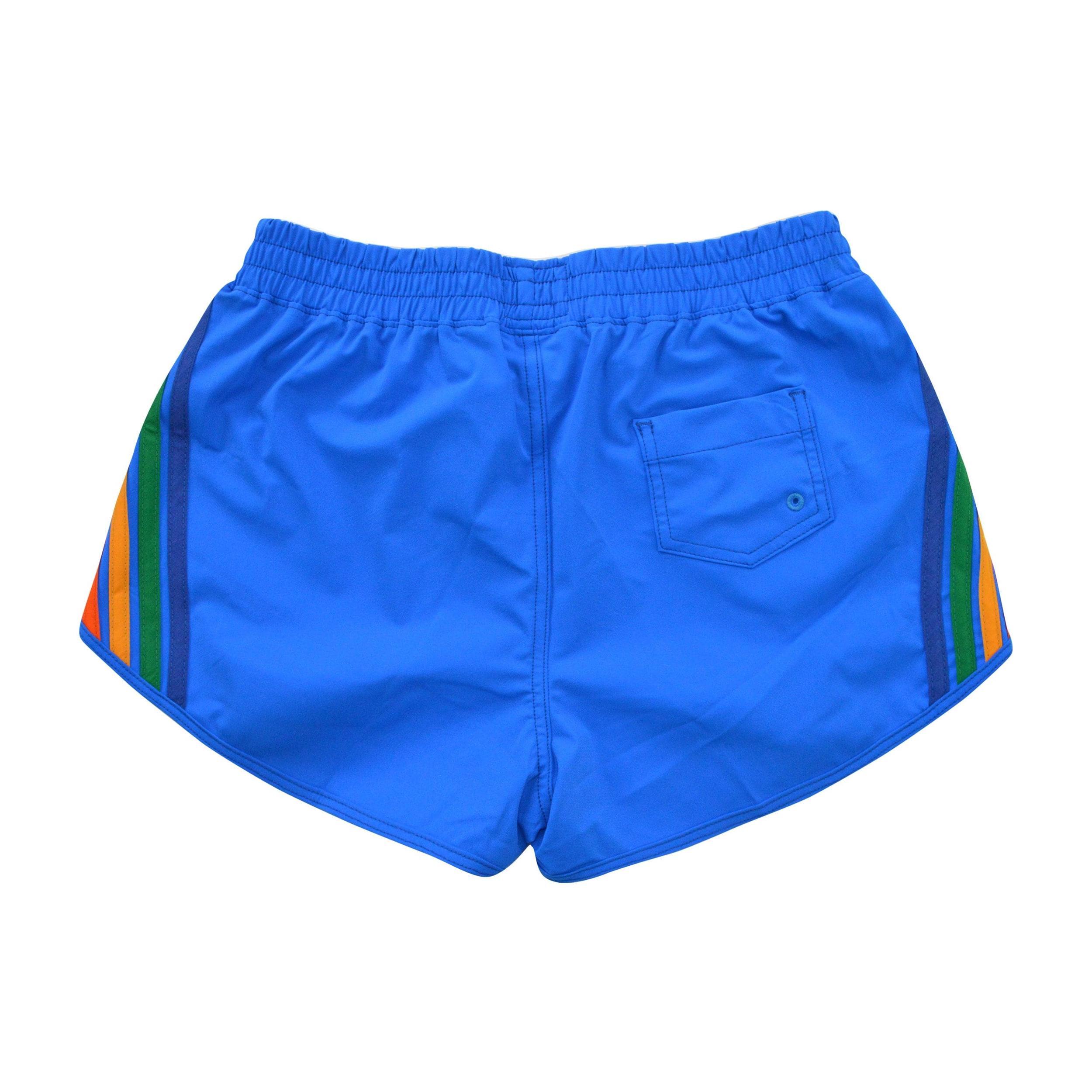 WOMEN'S 5 STRIPE FLEX BOARD SHORTS - PARROT // RAINBOW Female Product Image