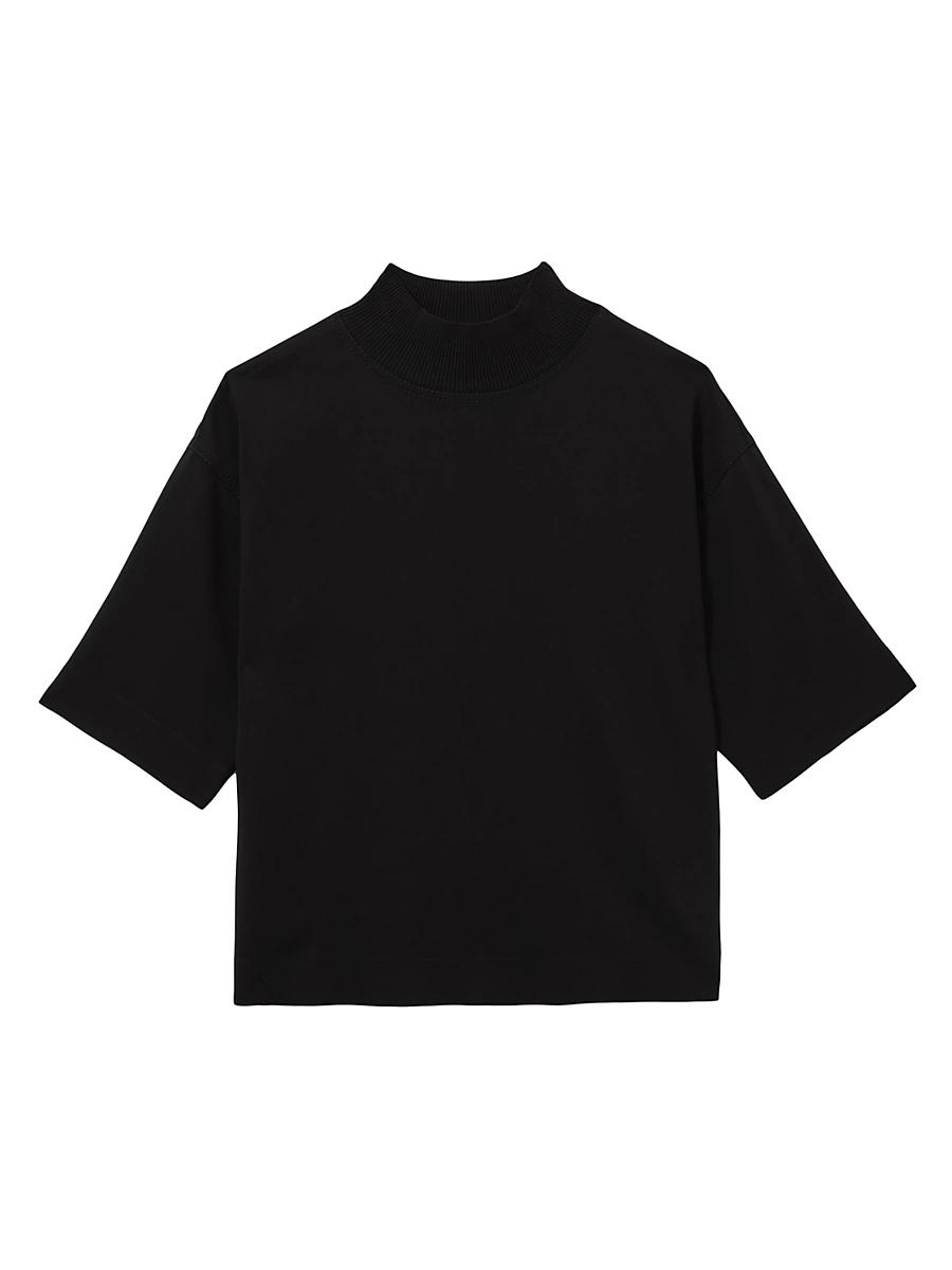 Womens Amaya Knit T-Shirt Product Image