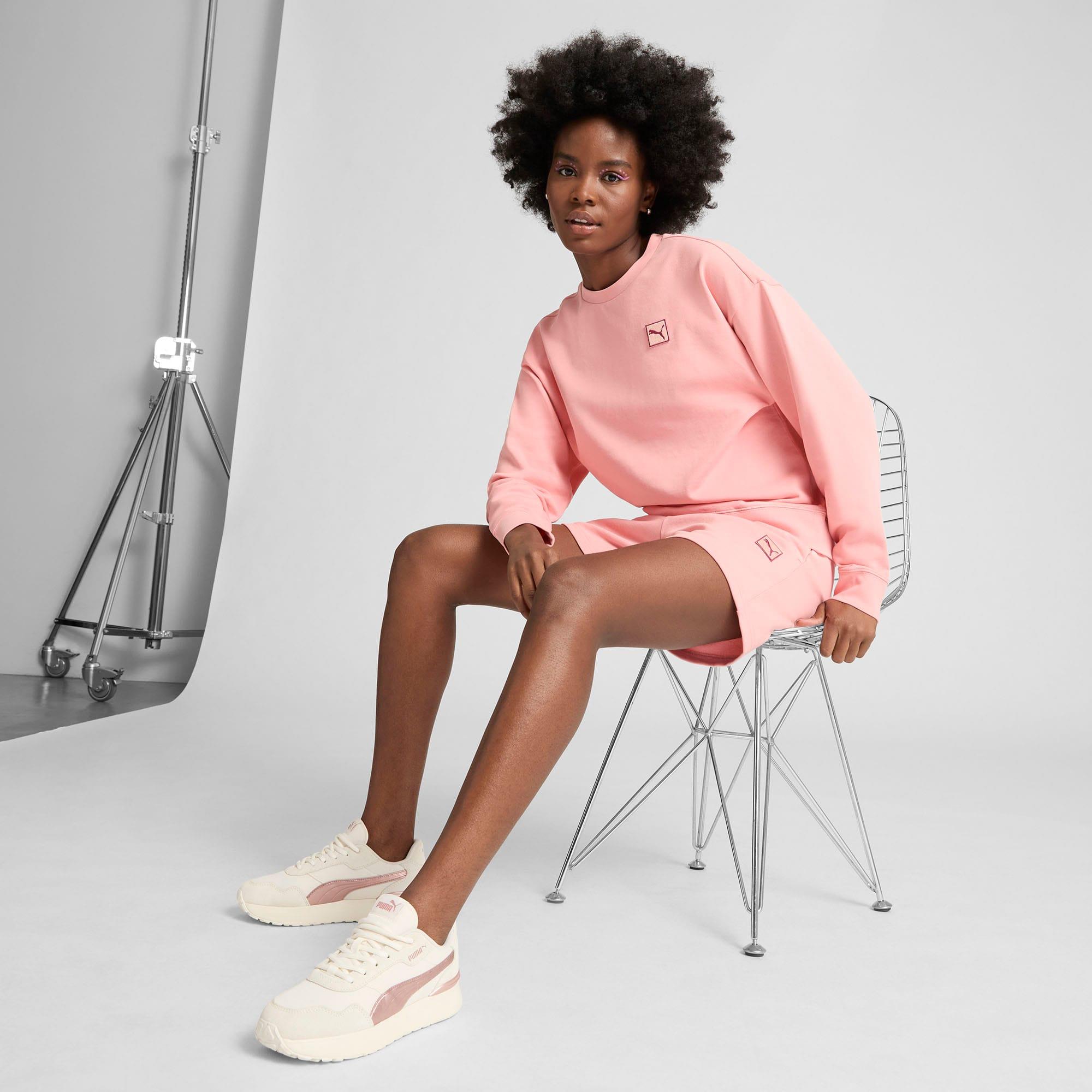 Essentials Elevated Women's Comfort Crew Sweatshirt Product Image
