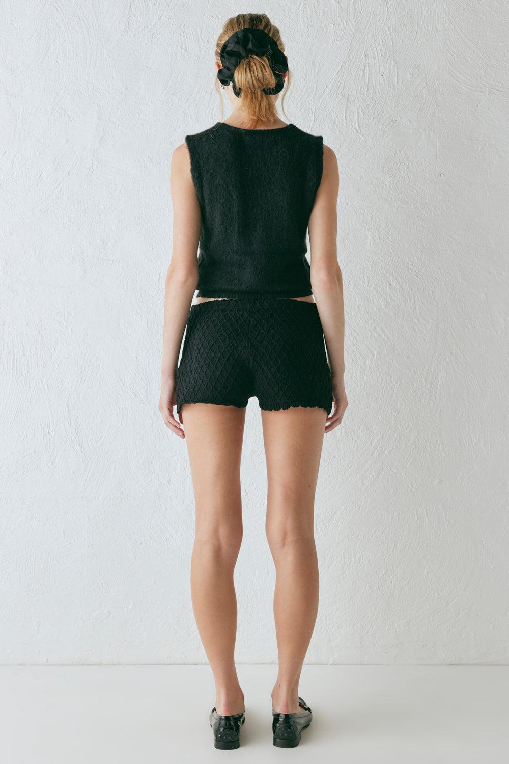 Edie Knit Top Black Product Image