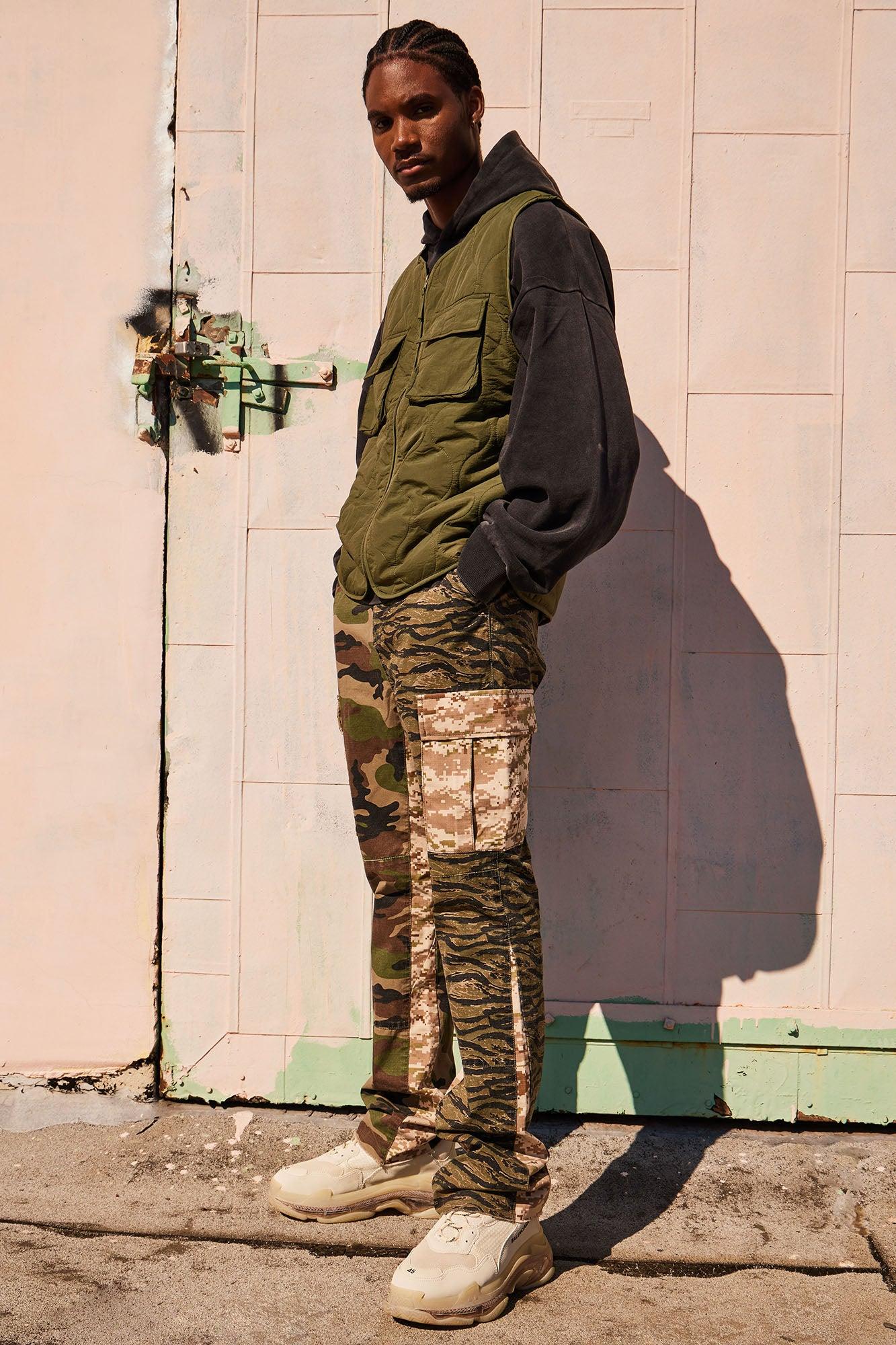 Layer Up Quilted Vest - Olive Product Image