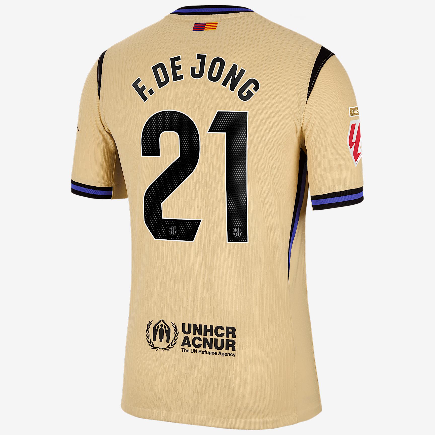 Frenkie de Jong Barcelona 2025/26 Match Away Men's Nike Dri-FIT ADV Soccer Jersey Product Image