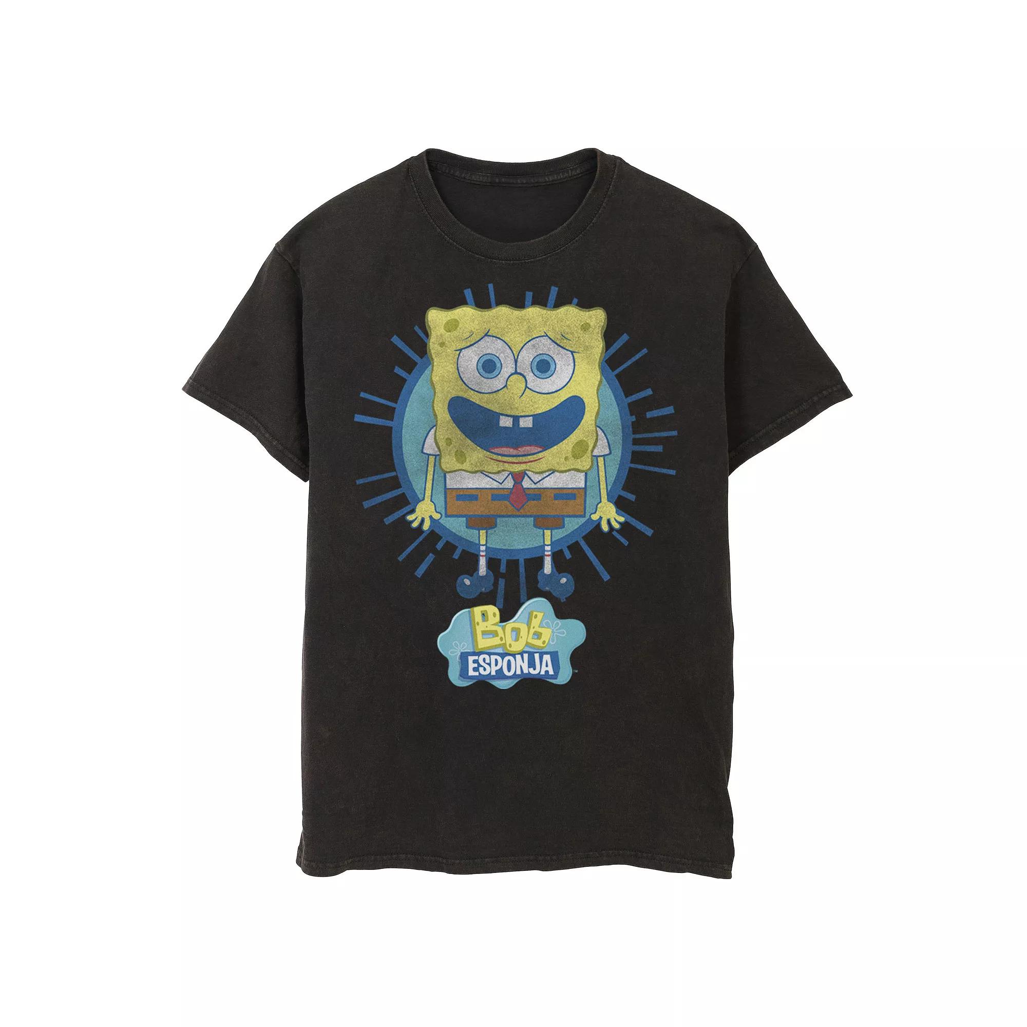 Men's Nickelodeon SpongeBob SquarePants Rays Spanish Tee,  Product Image