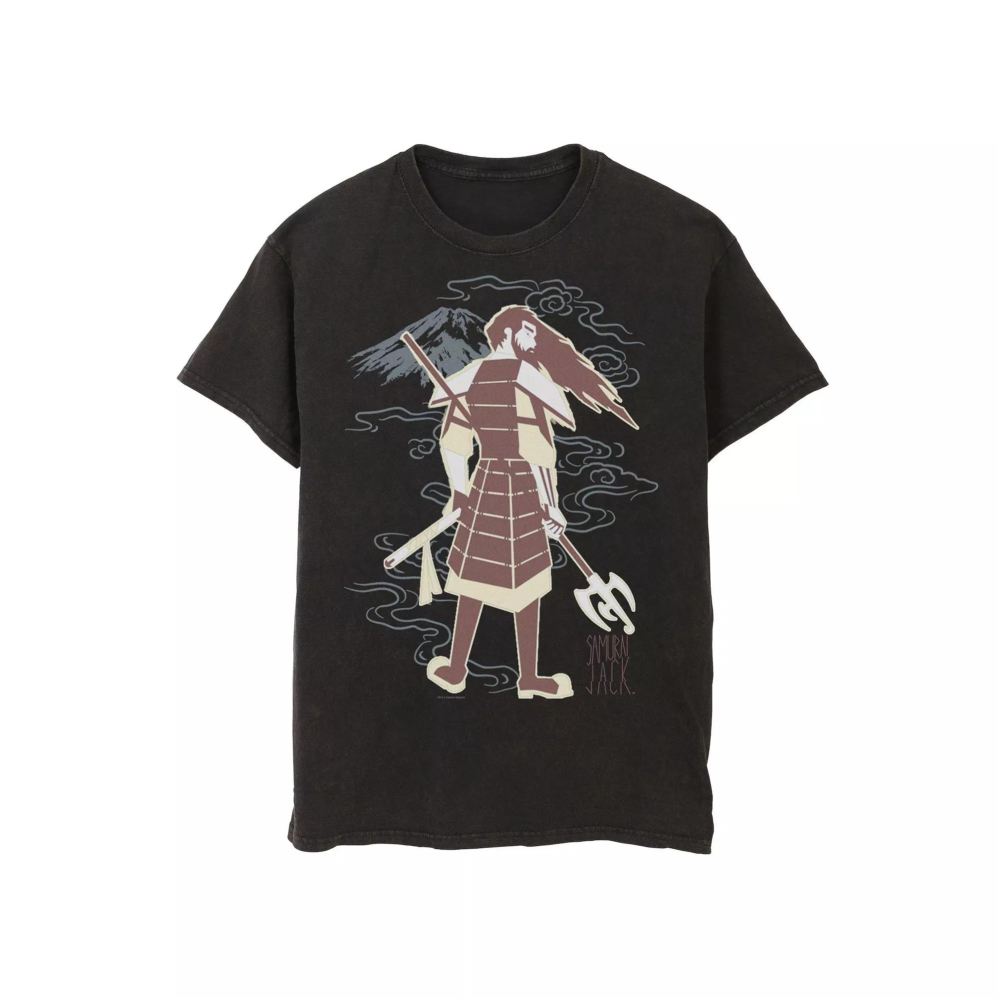Men's Cartoon Network Samurai Jack Never Looks Back Water Color Tee,  Product Image
