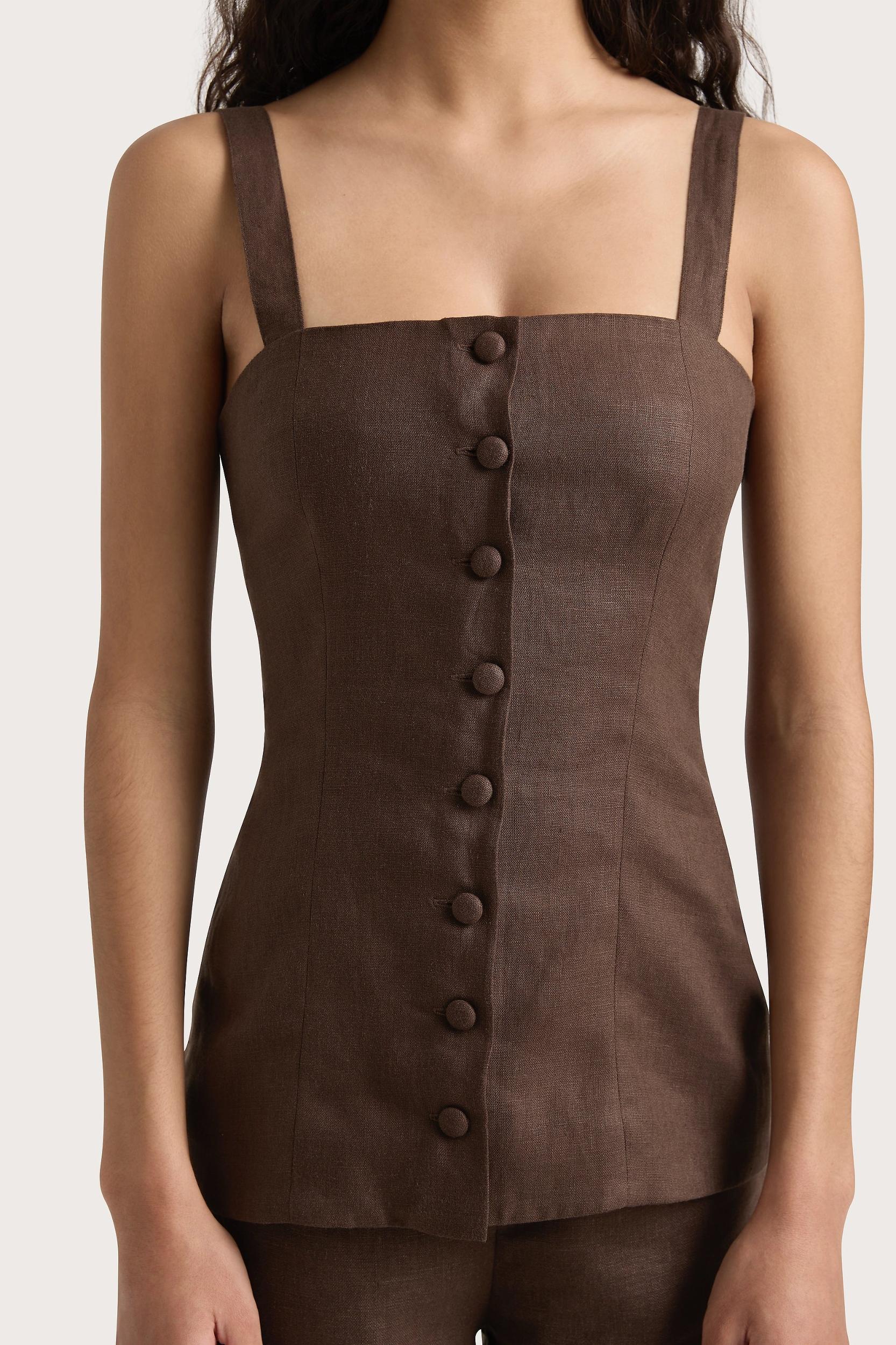 Corbiere Vest Bistre - Final Sale Product Image