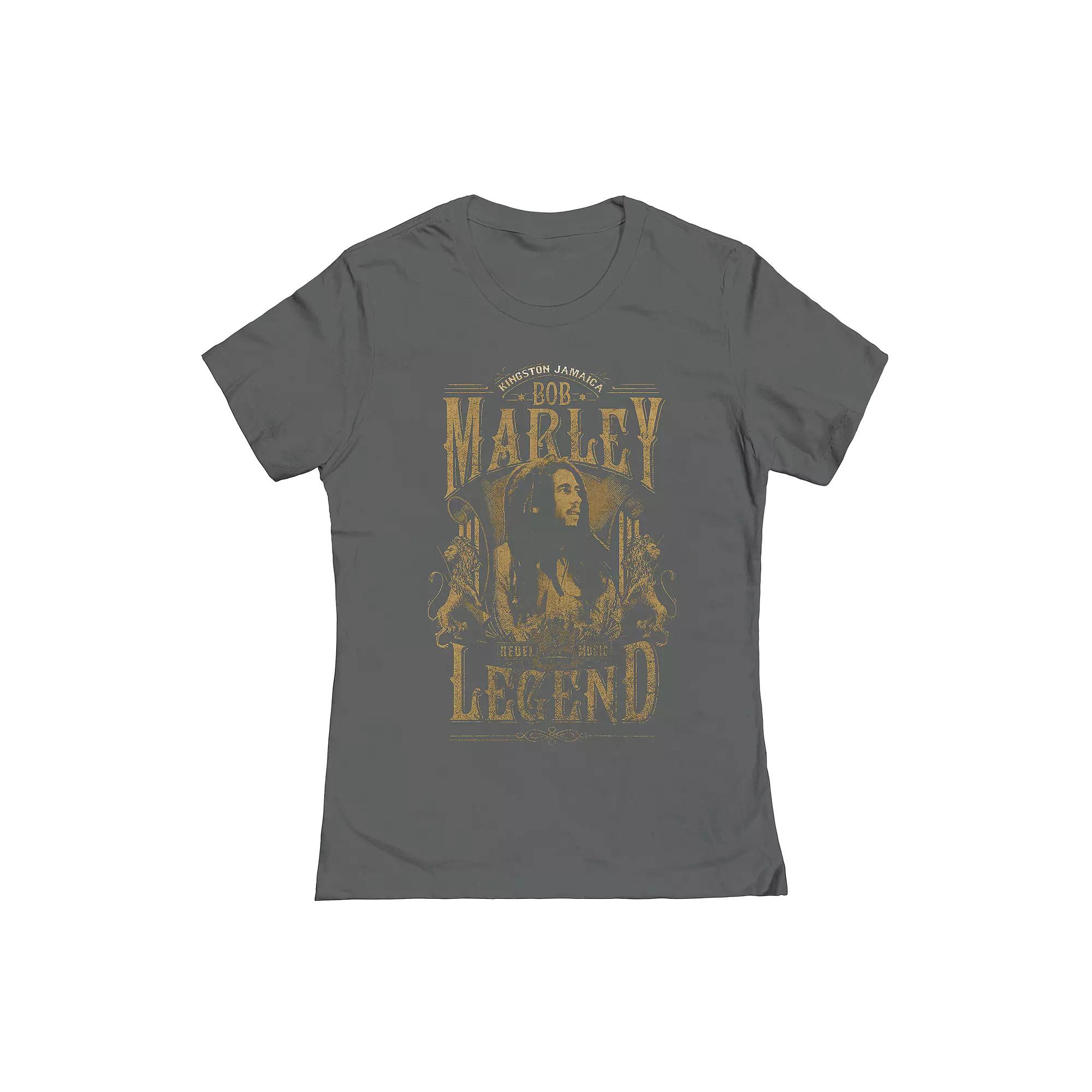 Juniors' Bob Marley Legend Graphic Tee, Girl's,  Product Image