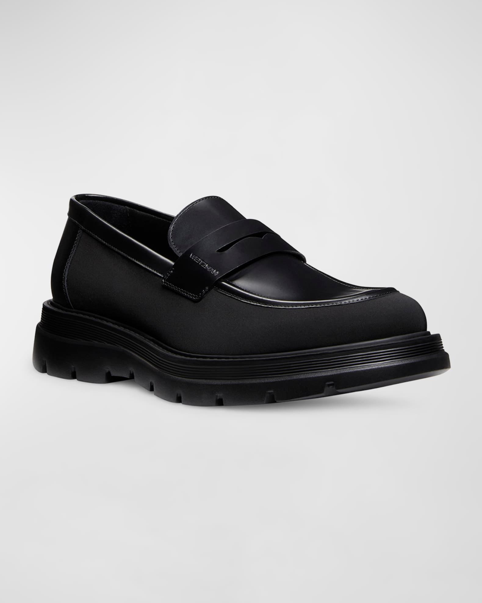 Men's Club Leather Casual Penny Loafers Product Image