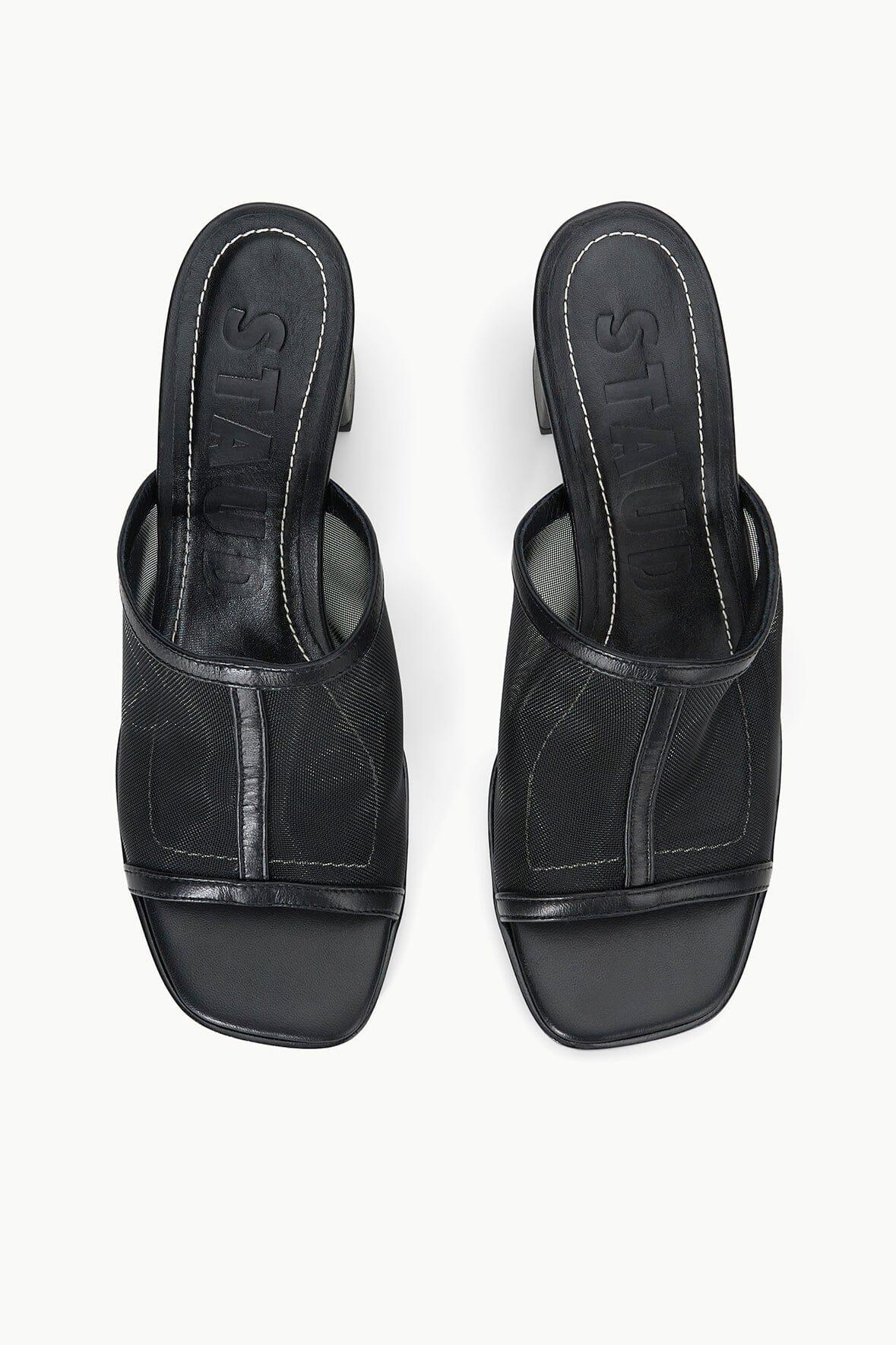 ALESSANDRA HEEL | BLACK MESH Product Image