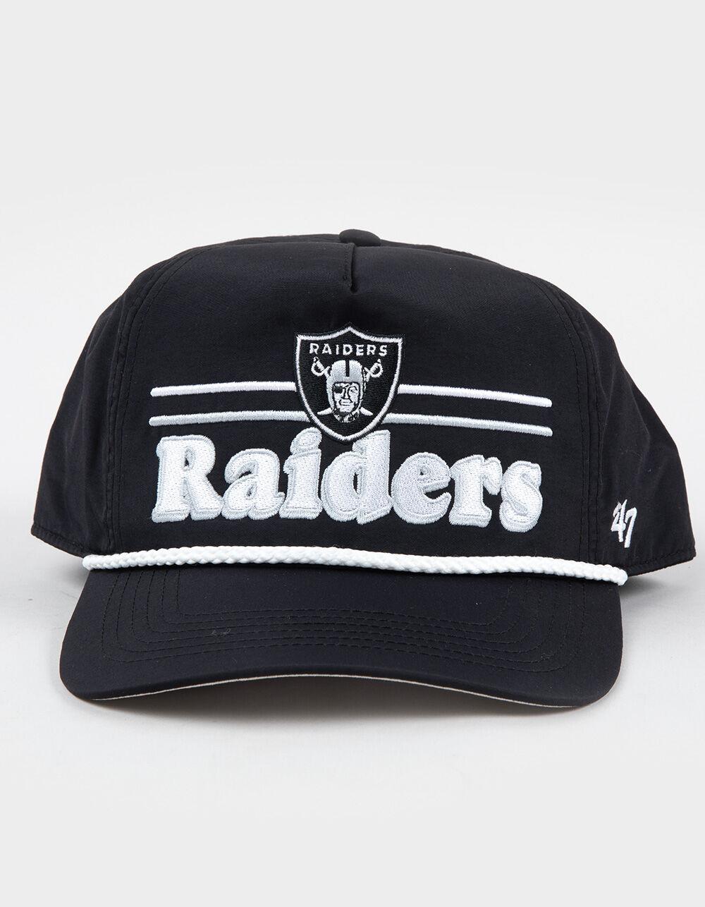 47 BRAND Las Vegas Raiders Campscape '47 Hitch Relaxed Fit Snapback Hat - BLACK Product Image
