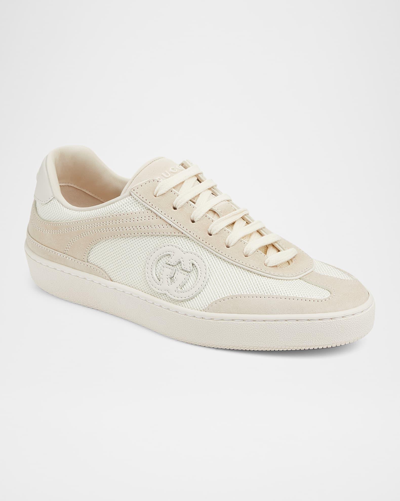 G75 Suede and Leather Sneakers Product Image